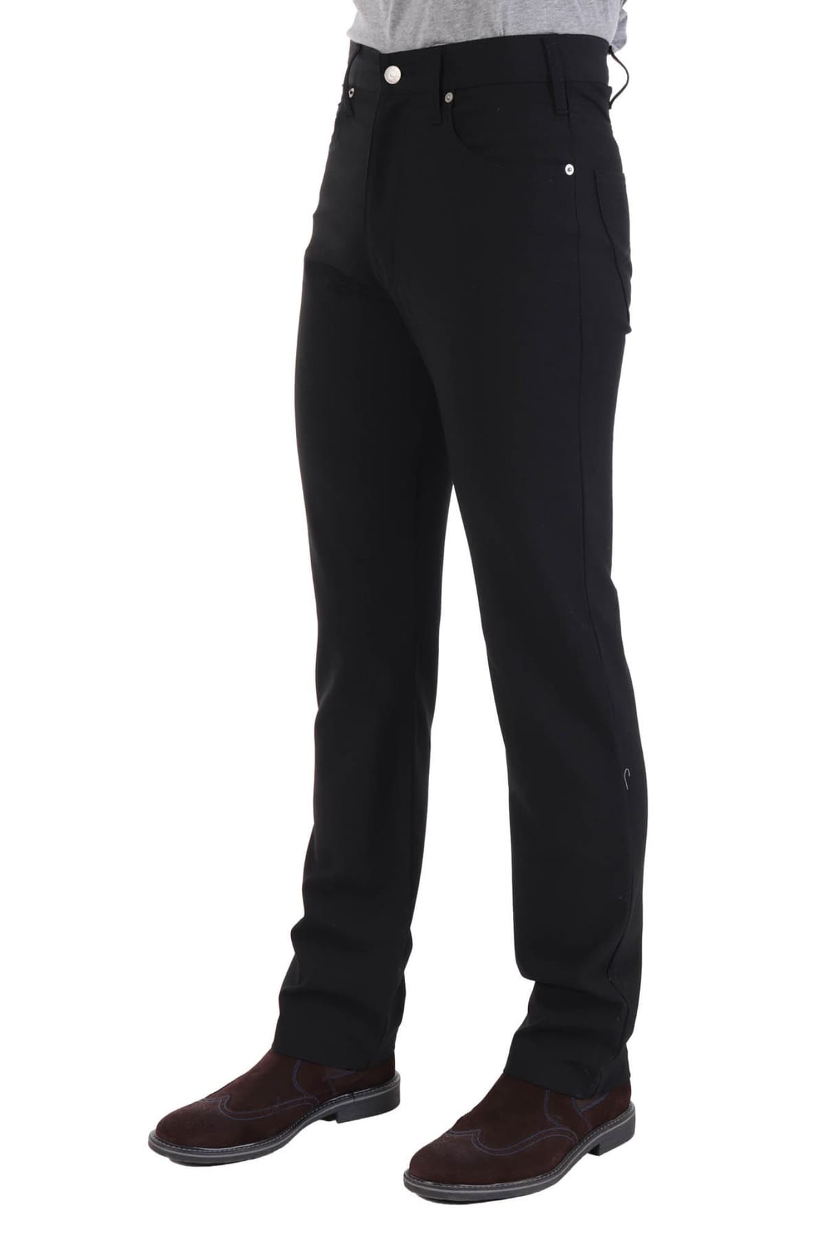 ARMANI JEANS ΠΑΝΤΕΛΟΝΙ 5ΤΣΕΠΟ COMFORT FIT ΜΑΥΡΟ