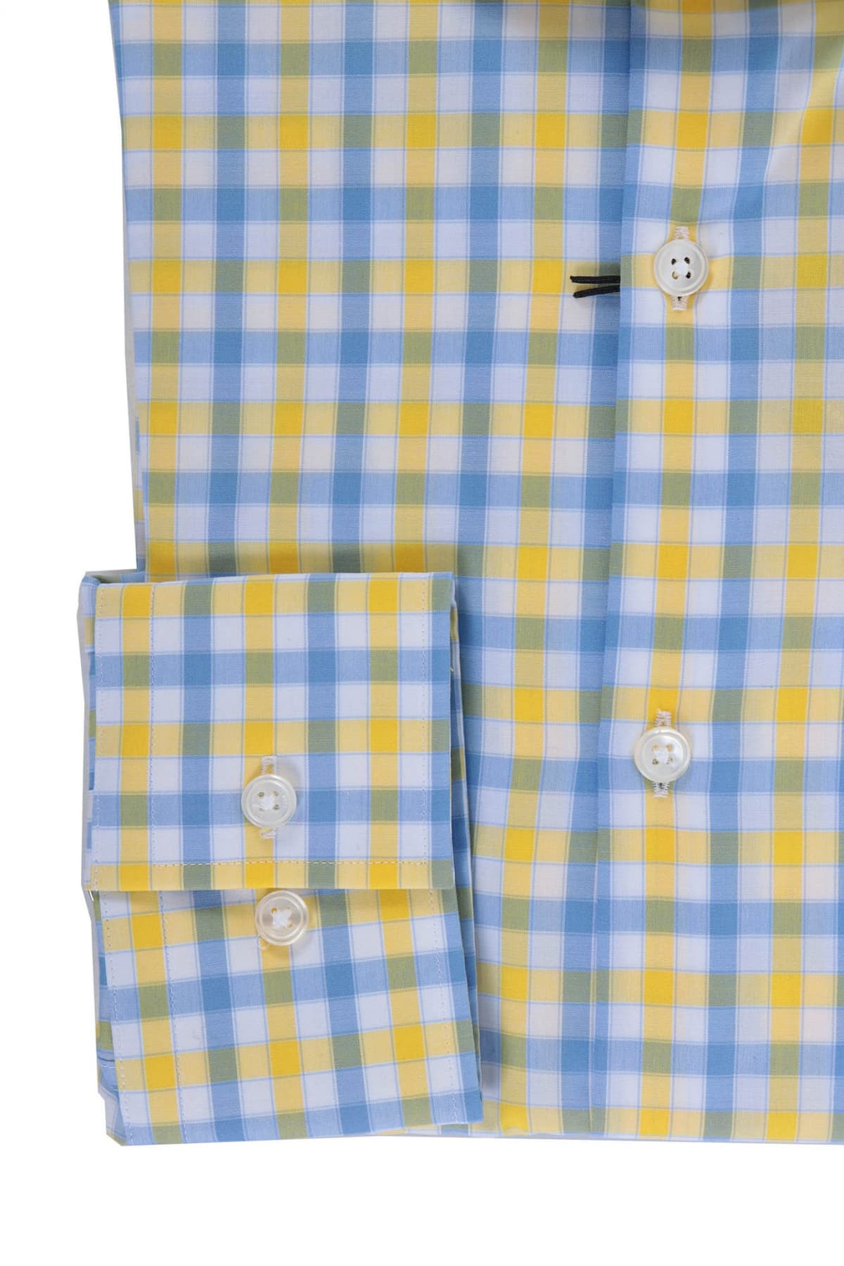 BOSS ΠΟΥΚΑΜΙΣΟ JASON SLIM FIT ΚΑΡΩ ΚΙΤΡΙΝΟ