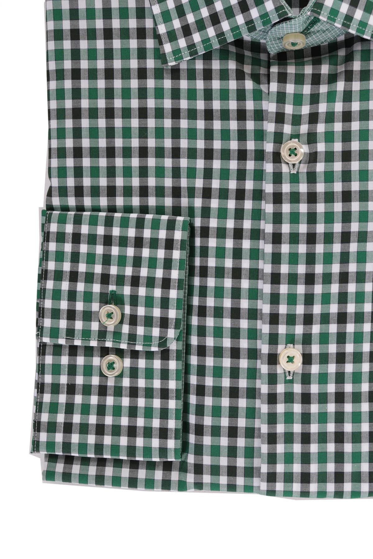 BOSS ΠΟΥΚΑΜΙΣΟ ΚΑΡΩ SLIM FIT JURI ΠΡΑΣΙΝΟ