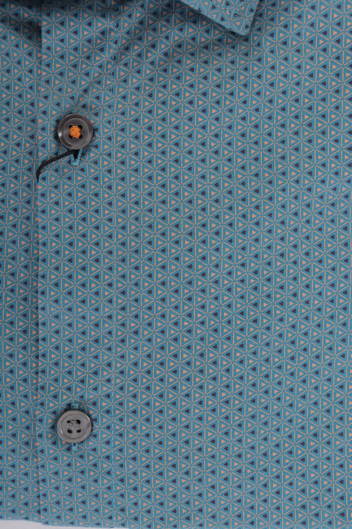 BOSS ΠΟΥΚΑΜΙΣΟ ΜΙΚΡΟΣΧΕΔΙΟ SLIMFIT NEMOS 2 ΡΑΦ ΜΠΛΕ