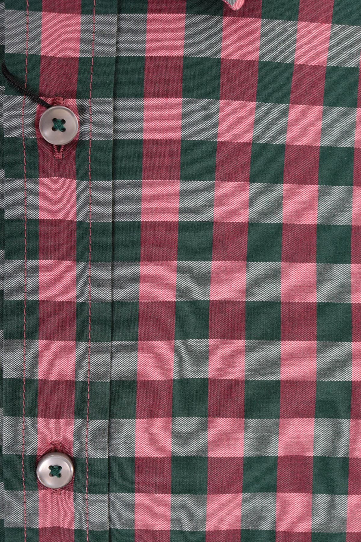 BOSS ΠΟΥΚΑΜΙΣΟ LUCAS_11 REGULAR FIT ΚΑΡΩ ΠΡΑΣΙΝΟ-ΡΟΖ