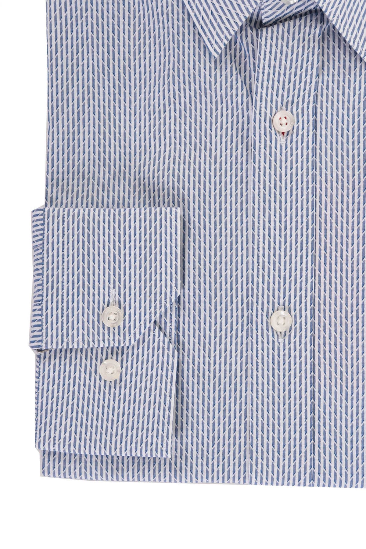 HUGO ΠΟΥΚΑΜΙΣΟ ΜΙΚΡΟΣΧΕΔΙΟ EXTRASLIM FIT ELISHA ΜΠΛΕ