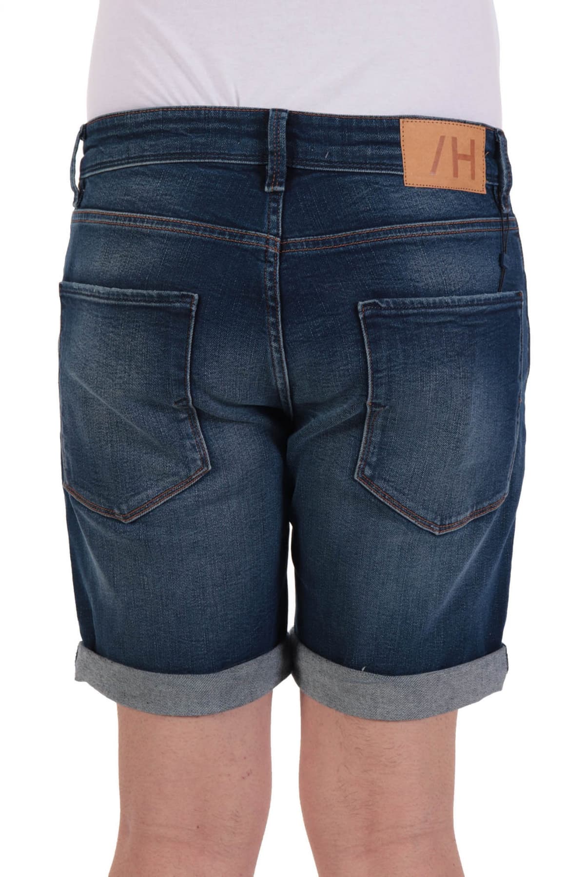 SELECTED ΒΕΡΜΟΥΔΑJEANS SHALEX ΜΠΛΕ