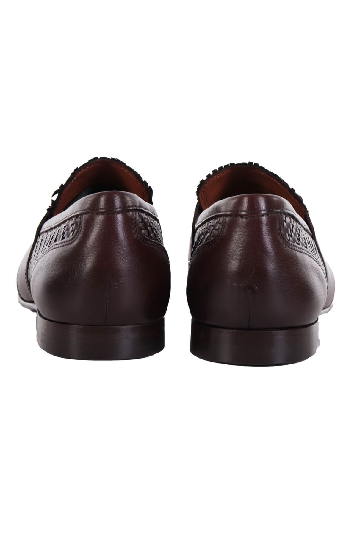 MARCO FERRETTI ΠΑΠΟΥΤΣΙΑ LOAFER INTRECCIO ΚΑΦΕ