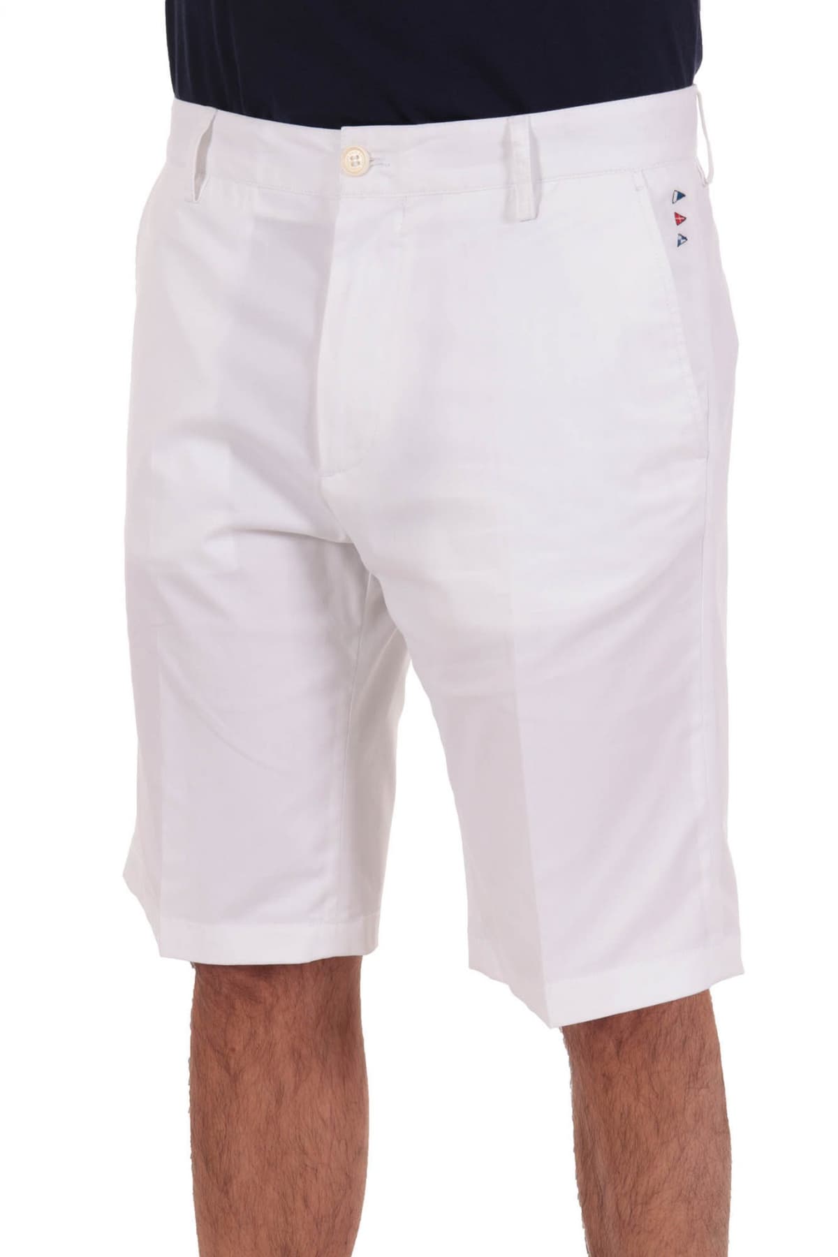 PAUL&SHARK ΒΕΡΜΟΥΔΑ CHINO ΛΕΥΚΟ