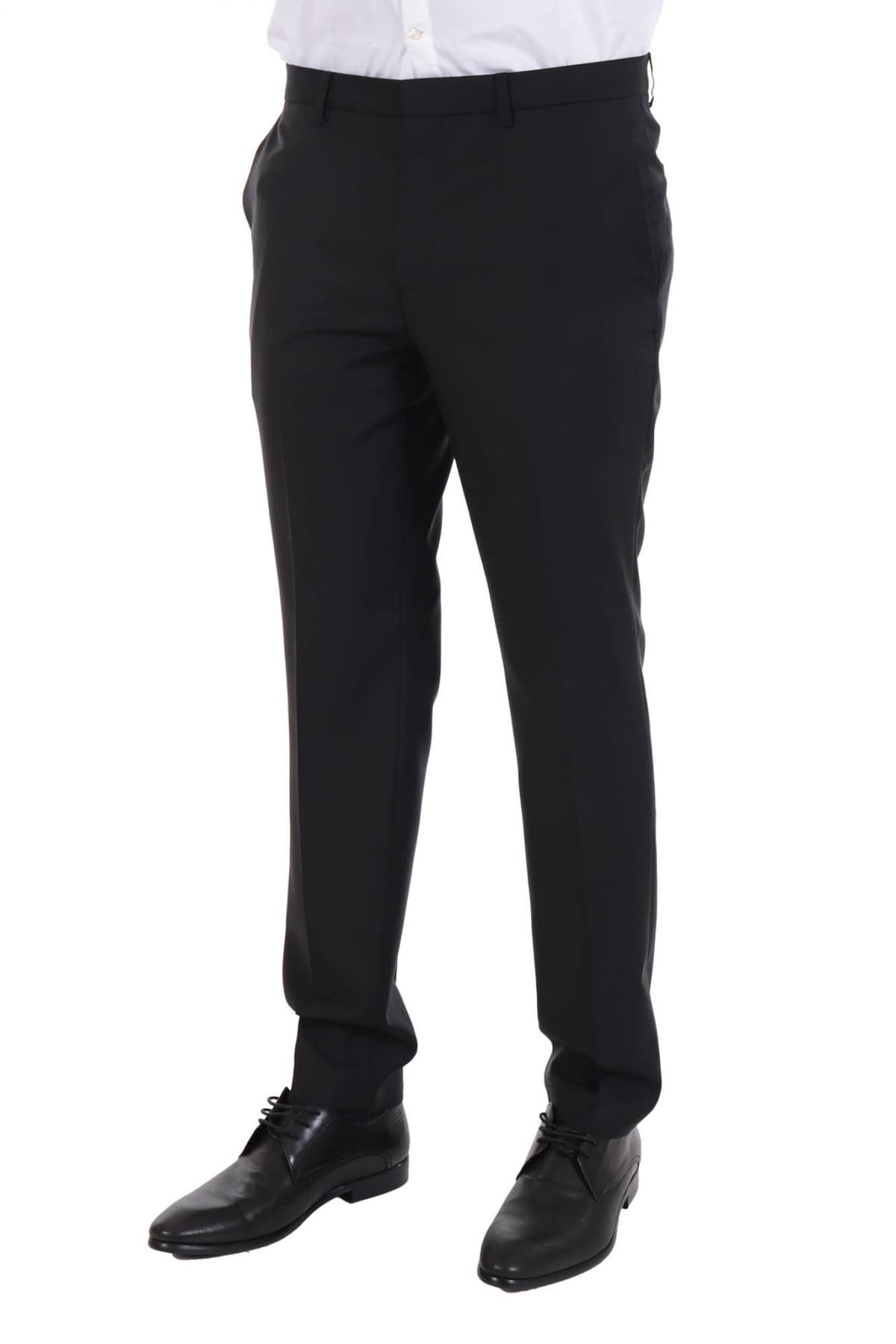 HUGO ΠΑΝΤΕΛΟΝΙ ΚΟΣΤΟΥΜΙΟΥ EXTRA SLIM FIT HESTEN204 ΜΑΥΡΟ