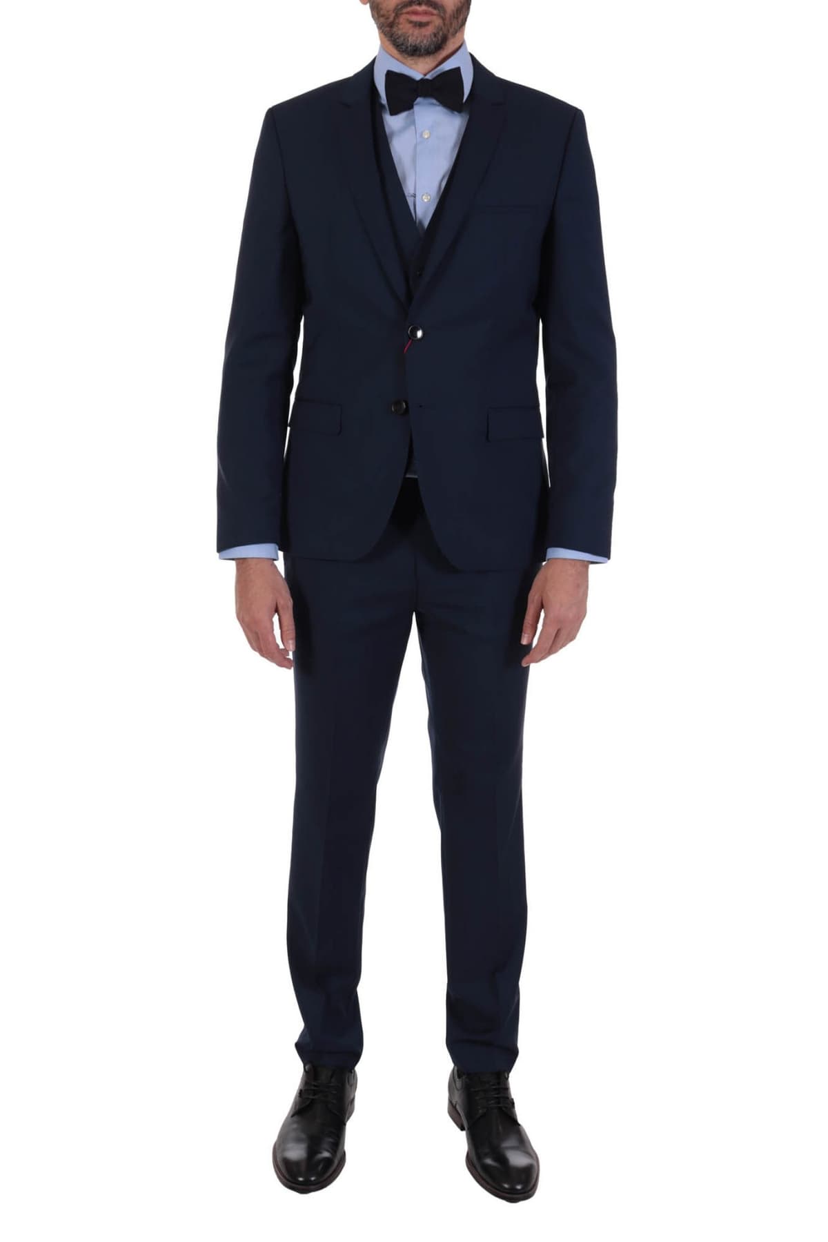 HUGO ΠΑΝΤΕΛΟΝΙ ΚΟΣΤΟΥΜΙΟΥ EXTRA SLIM FIT HESTEN204 ΜΠΛΕ