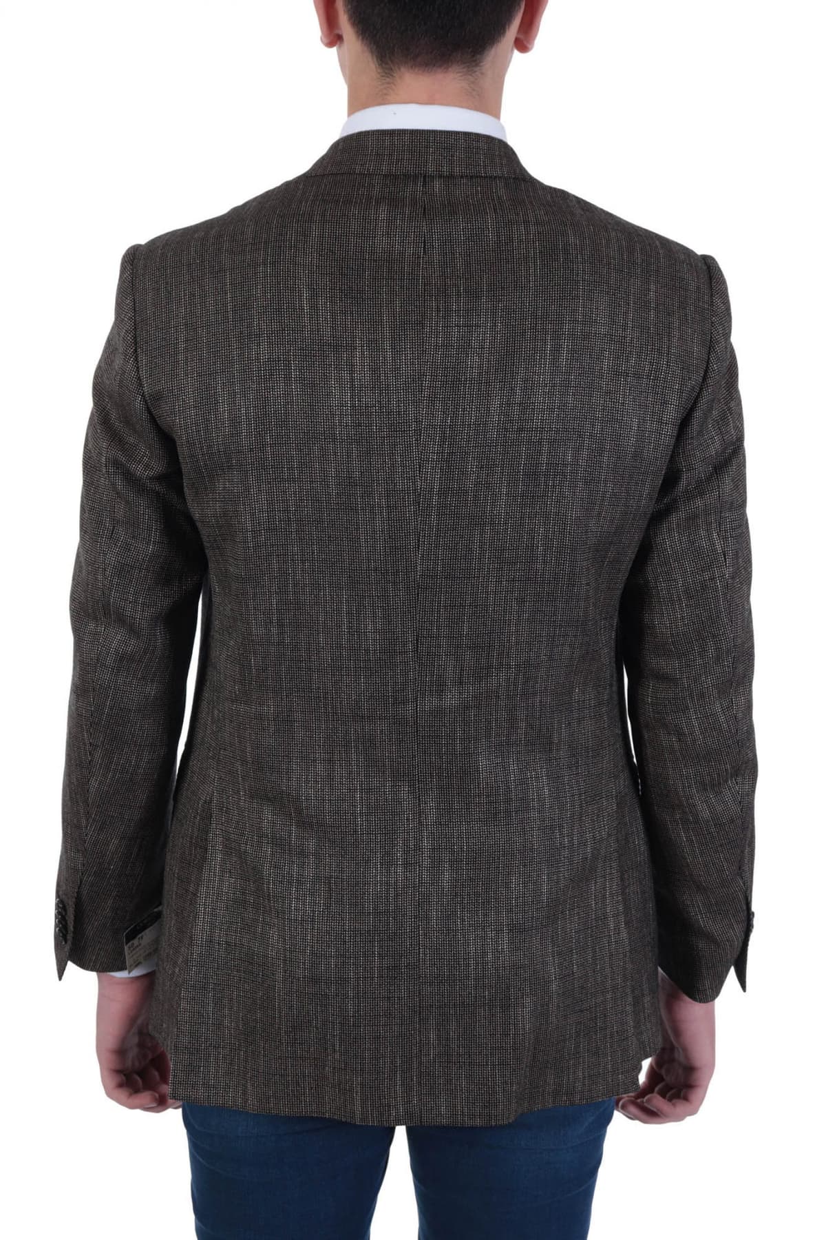 CORNELIANI ΣΑΚΑΚΙ ΔΙΚΟΥΜΠΟ ΨΑΡΟΚΟΚΚΑΛΟ ΓΚΡΙ-ΜΑΥΡΟ