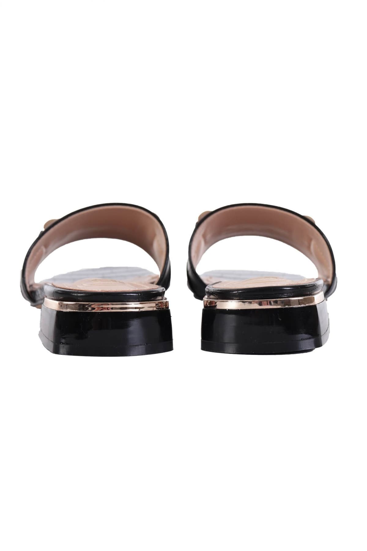 LAURA BIAGIOTTI ΠΑΠΟΥΤΣΙΑ ΠΑΝΤΟΦΛΕΣ ΚΡΟΚΟ ΜΕ ΑΓΚΡΑΦΑ ΜΑΥΡΟ