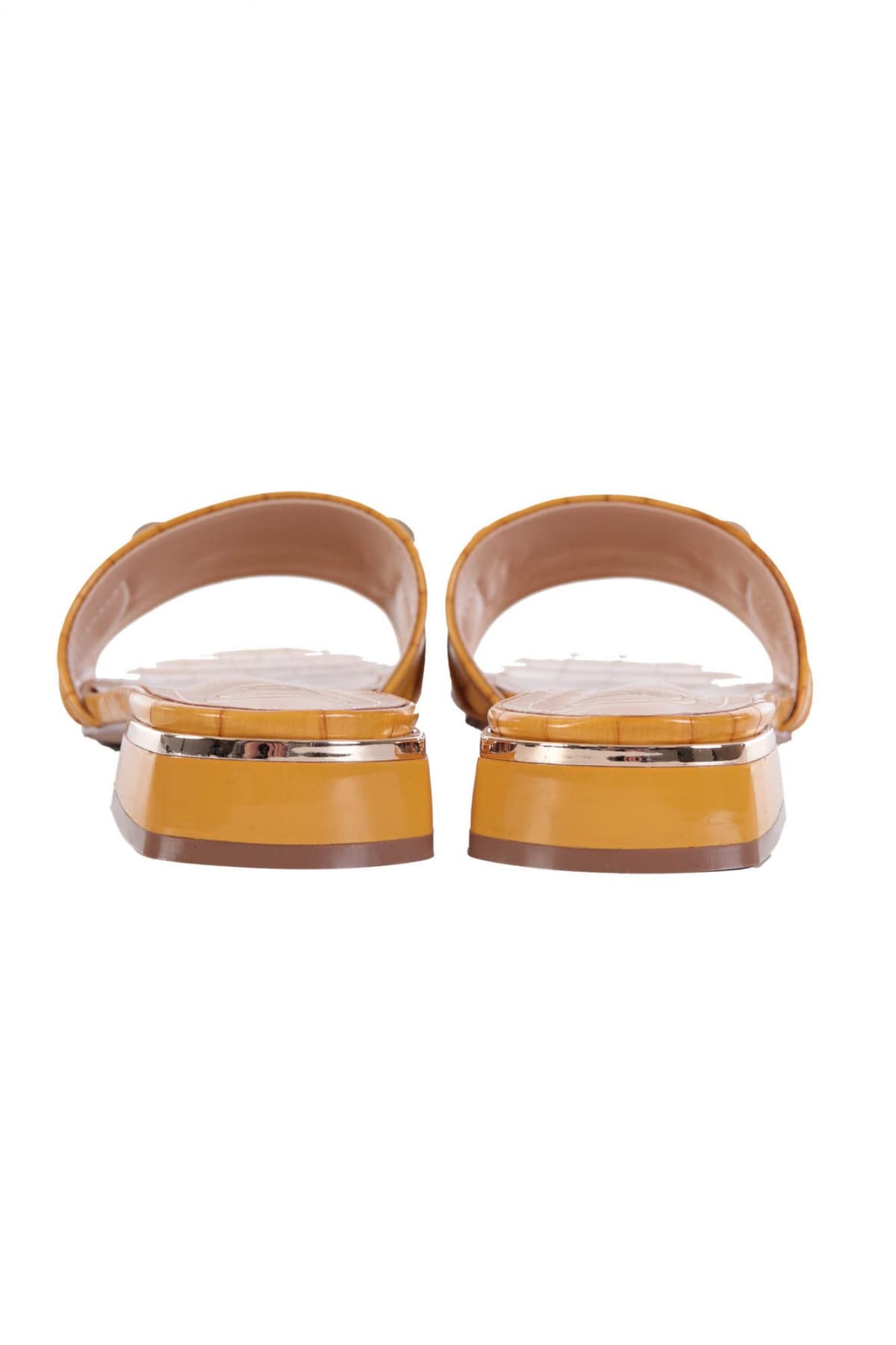 LAURA BIAGIOTTI ΠΑΠΟΥΤΣΙΑ ΠΑΝΤΟΦΛΕΣ ΚΡΟΚΟ ΜΕ ΑΓΚΡΑΦΑ ΜΟΥΣΤΑΡΔΙ