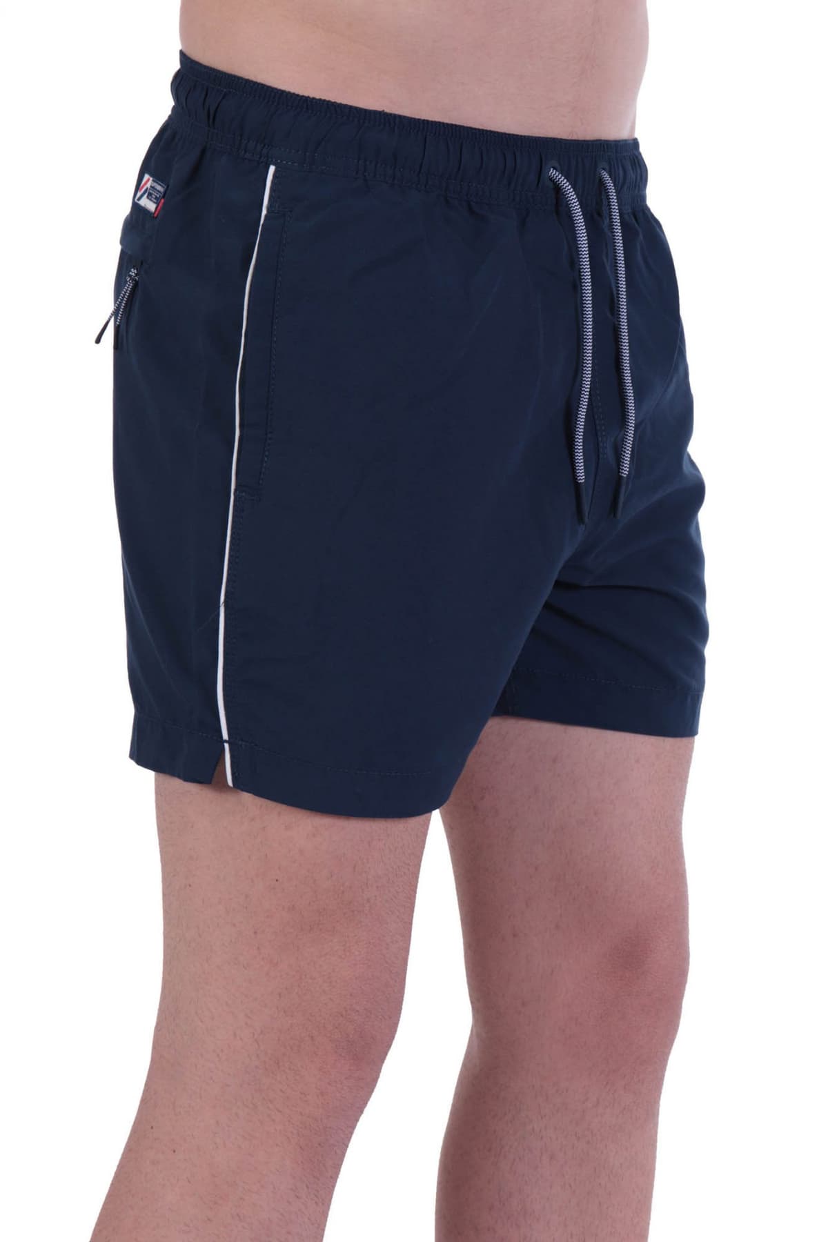 SUPERDRY ΜΑΓΙΩ TRI SERIES SWIM SHORT ΜΠΛΕ