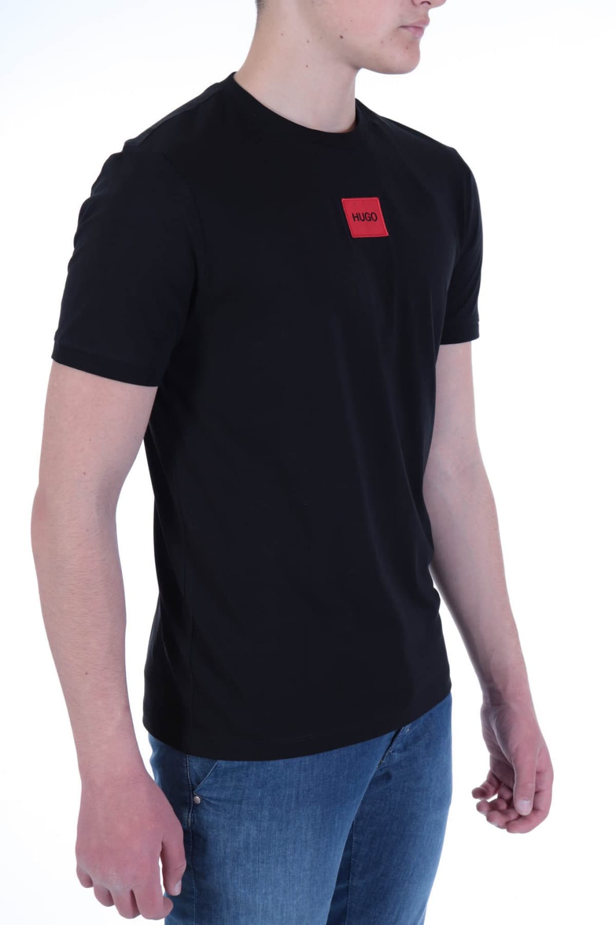 Men's T-Shirts Hugo Black