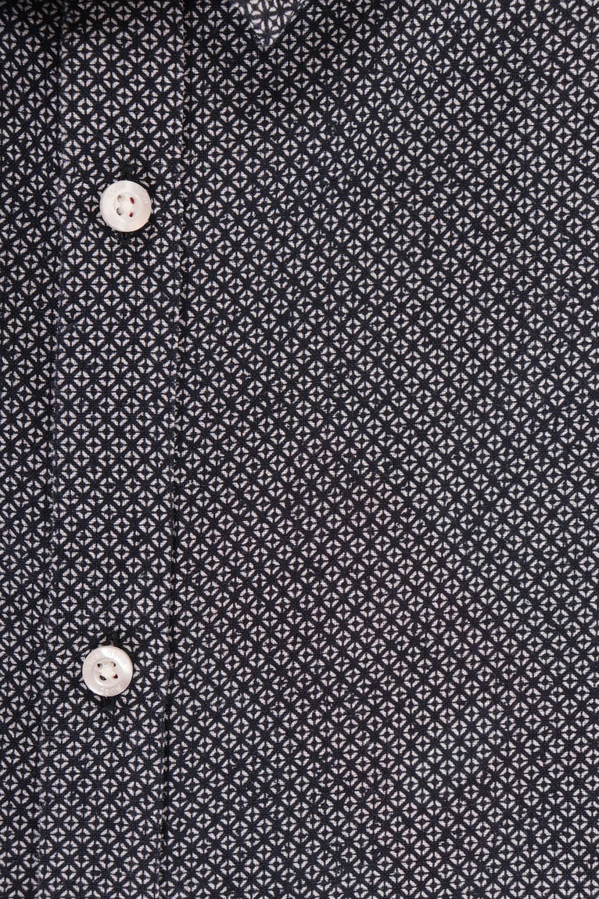 HUGO ΠΟΥΚΑΜΙΣΟ ΜΙΚΡΟΣΧΕΔΙΟ EXTRA SLIM FIT EMPSON-W ΜΠΛΕ