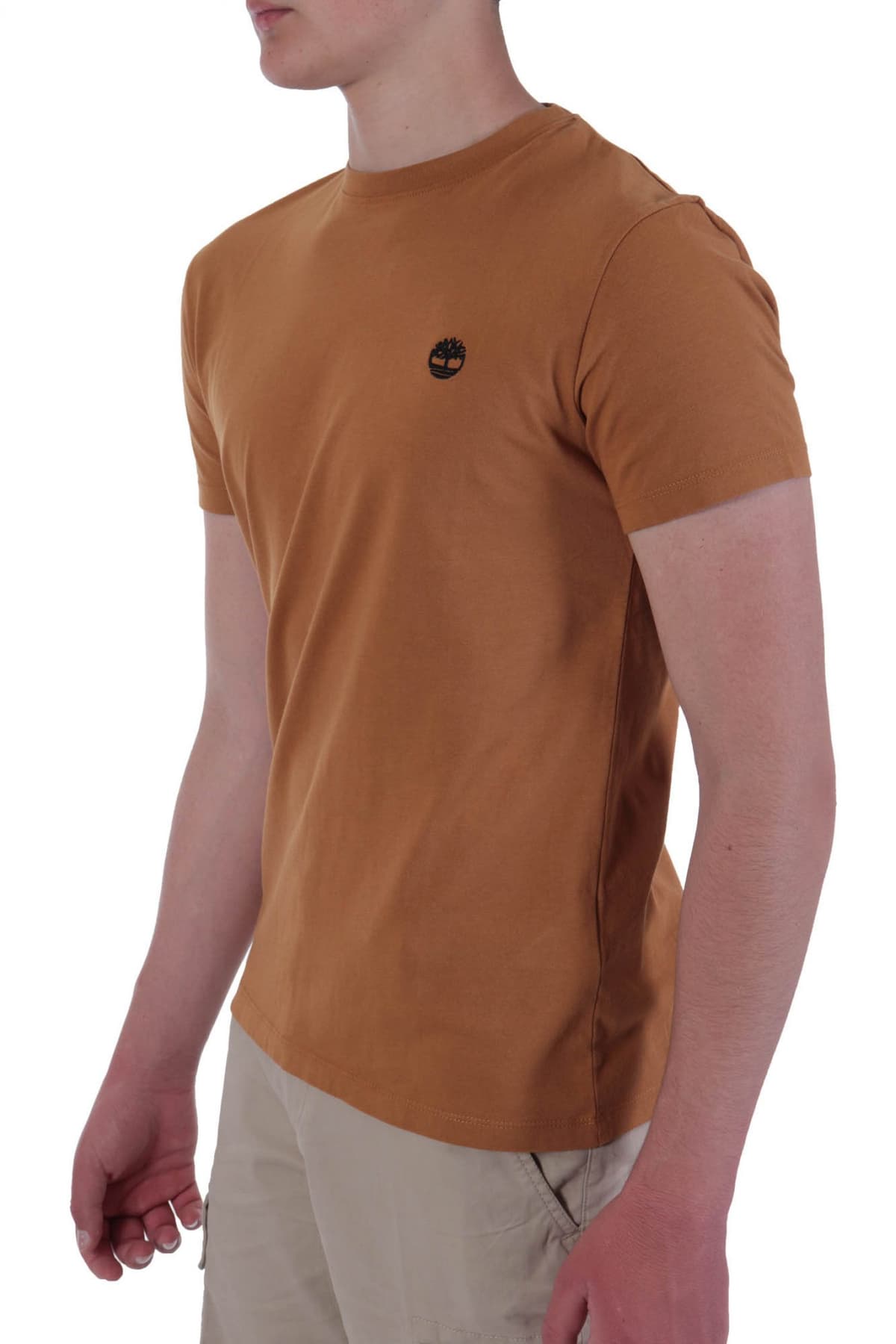 TIMBERLAND SUN RIVER CREW T SHIRT TB0A2BPR-P47 Camel