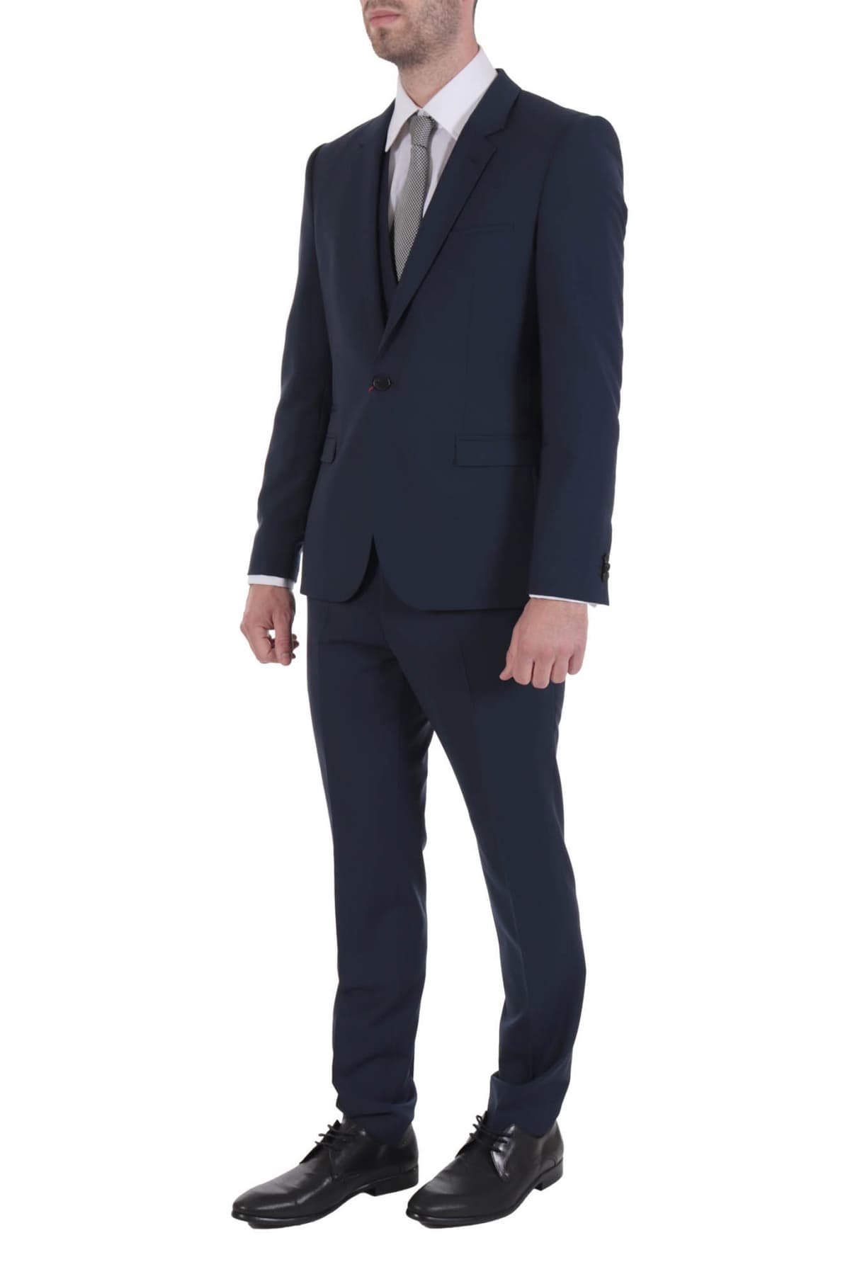 HUGO ΚΟΣΤΟΥΜΙ ΜΕ ΓΙΛΕΚΟ ARTI/HESTEN 202V1 EXTRA SLIM FIT INFINITY FLEX ΜΠΛΕ