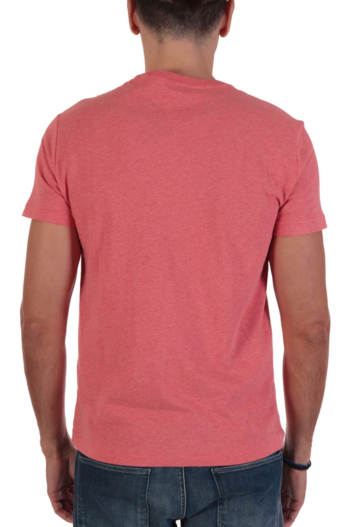 RALPH LAUREN T-SHIRT LOGO CUSTOM SLIM FIT ΡΟΔΙ