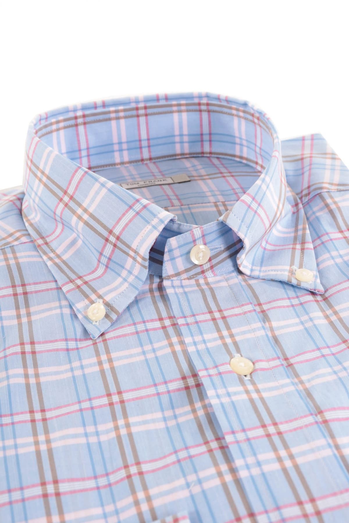 TOM FRANK ΠΟΥΚΑΜΙΣΟ BUTTON DOWN ΚΑΡΩ ΣΙΕΛ