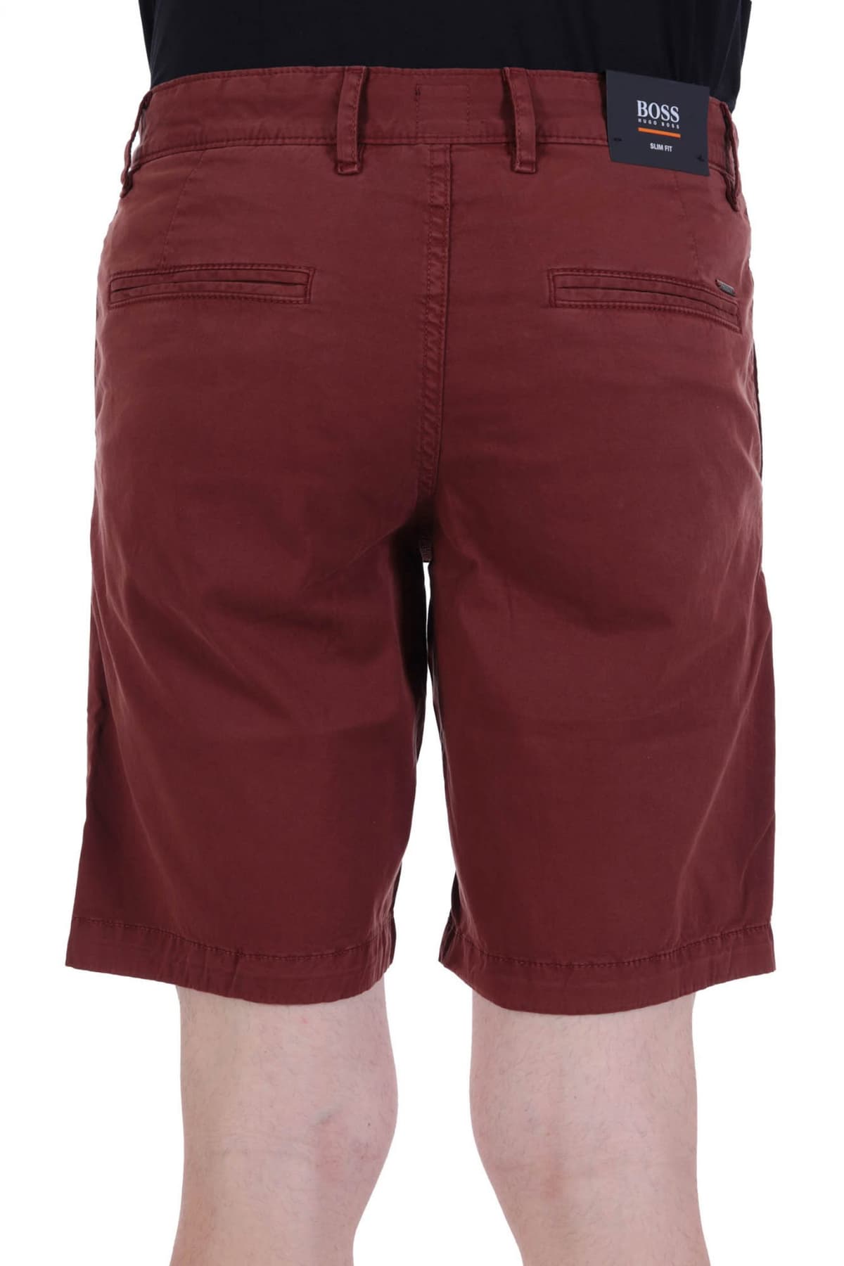 BOSS CASUAL ΒΕΡΜΟΥΔΑ SCHINO SLIM FIT ΚΕΡΑΜΙΔΙ