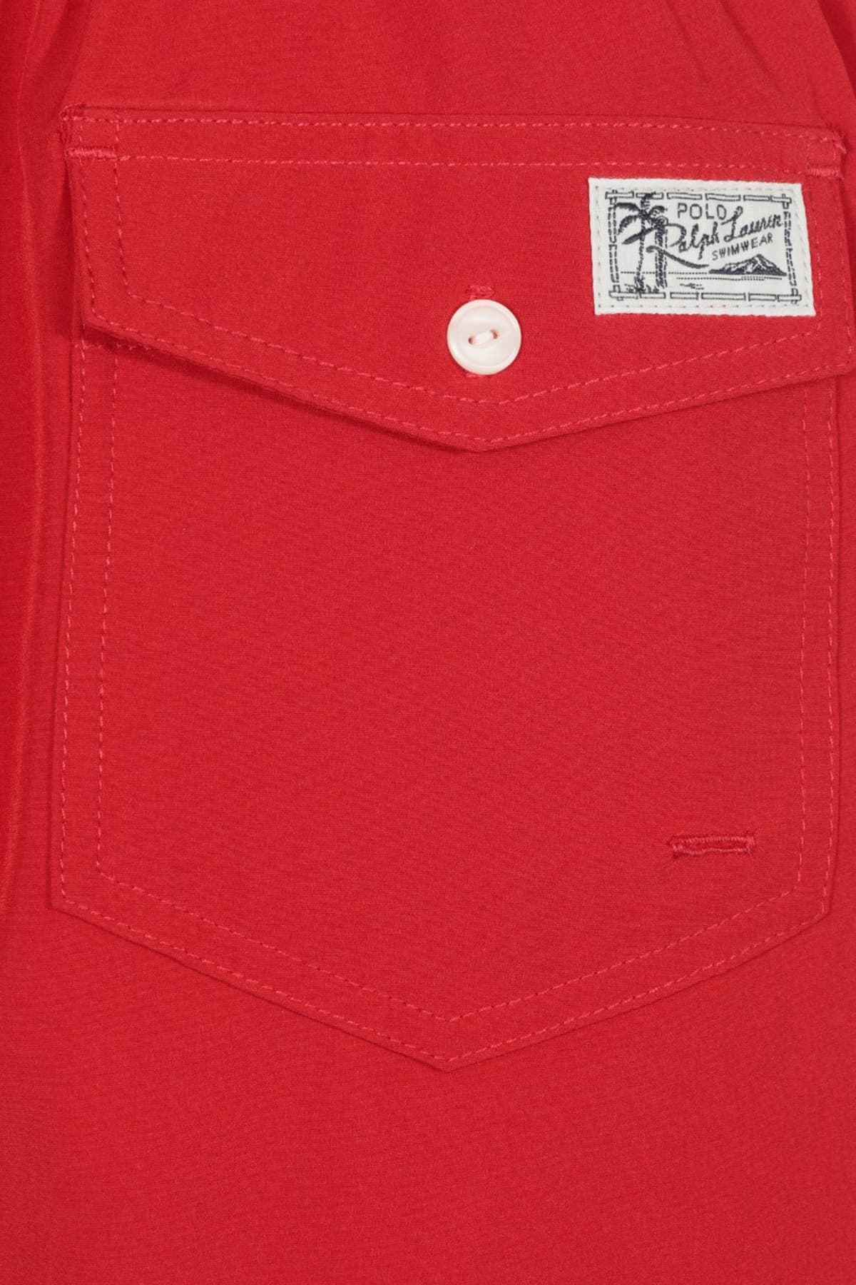 RALPH LAUREN ΜΑΓΙΩ TRAVELER SHORT BSR ΚΟΚΚΙΝΟ