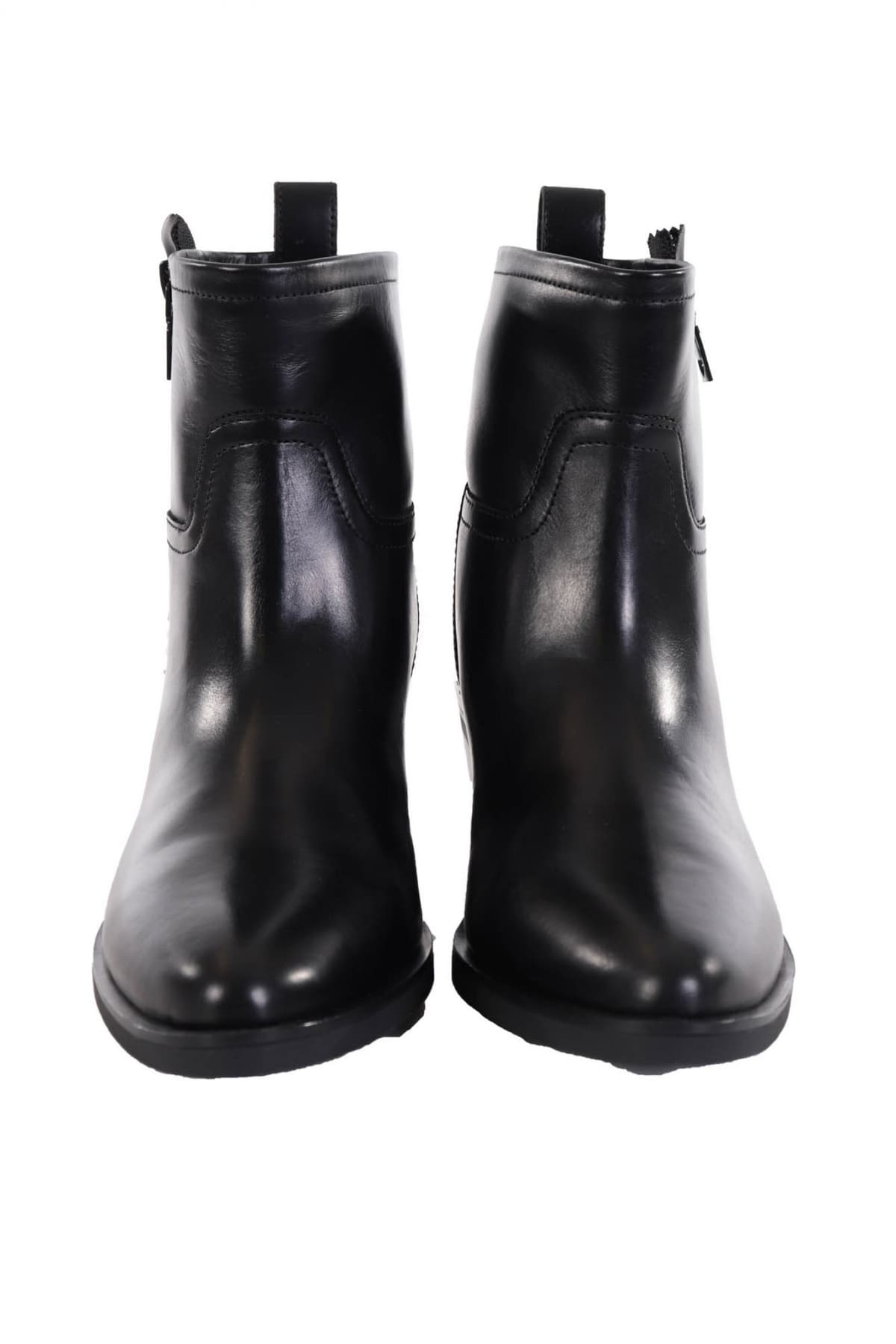 LOVE MOSCHINO ΠΑΠΟΥΤΣΙΑ ΜΠΟΤΑΚΙΑ SCA.NOD.TEXAN050 NAPPA ΜΑΥΡΟ