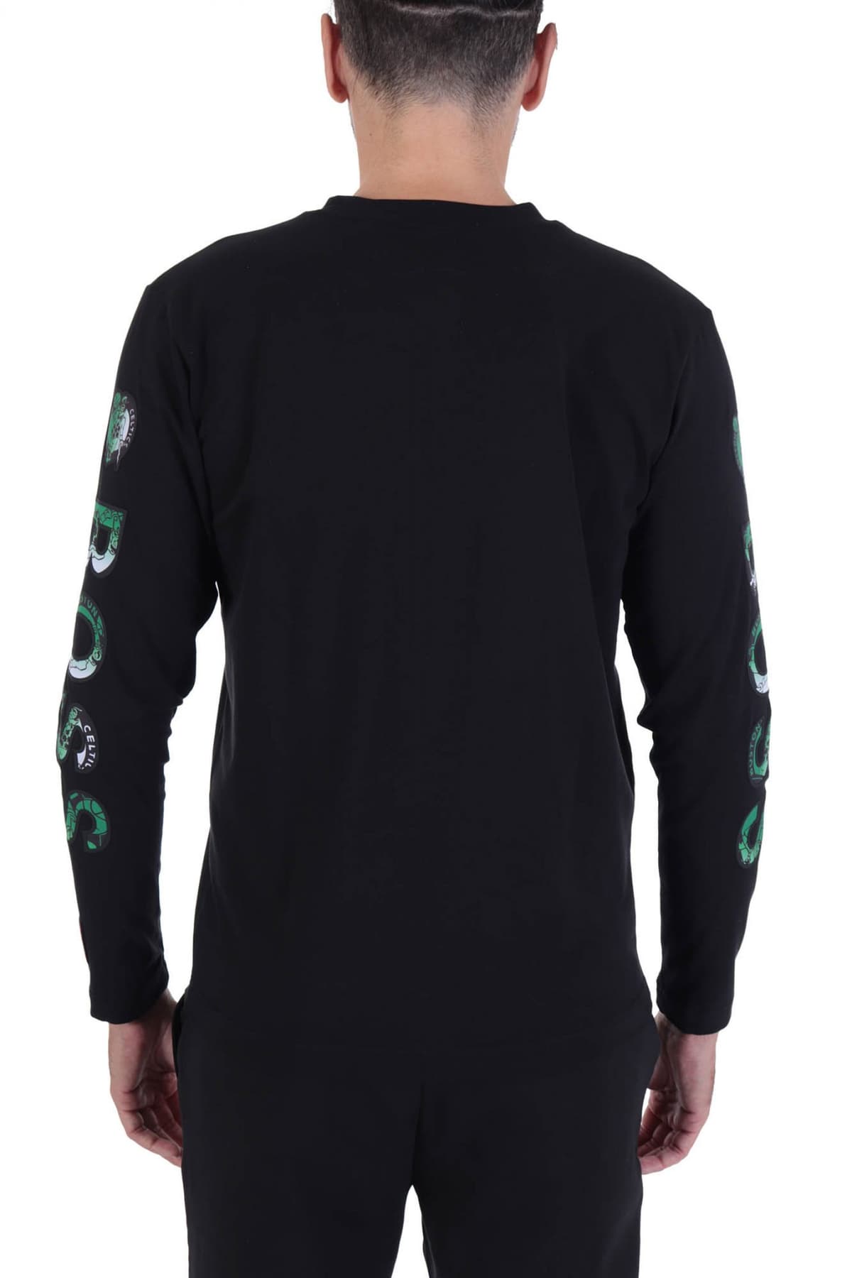 BOSS T-SHIRT THREESIXTY_2 NBA CAPSULE BOSTON CELTICS ΜΑΥΡΟ