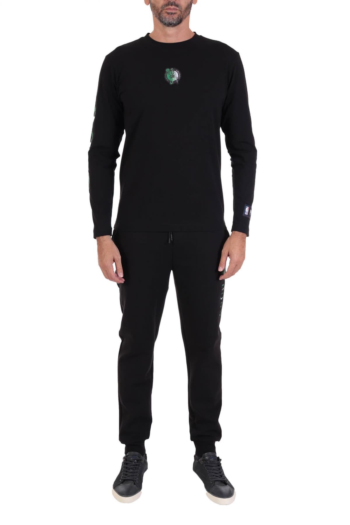 BOSS T-SHIRT THREESIXTY_2 NBA CAPSULE BOSTON CELTICS ΜΑΥΡΟ