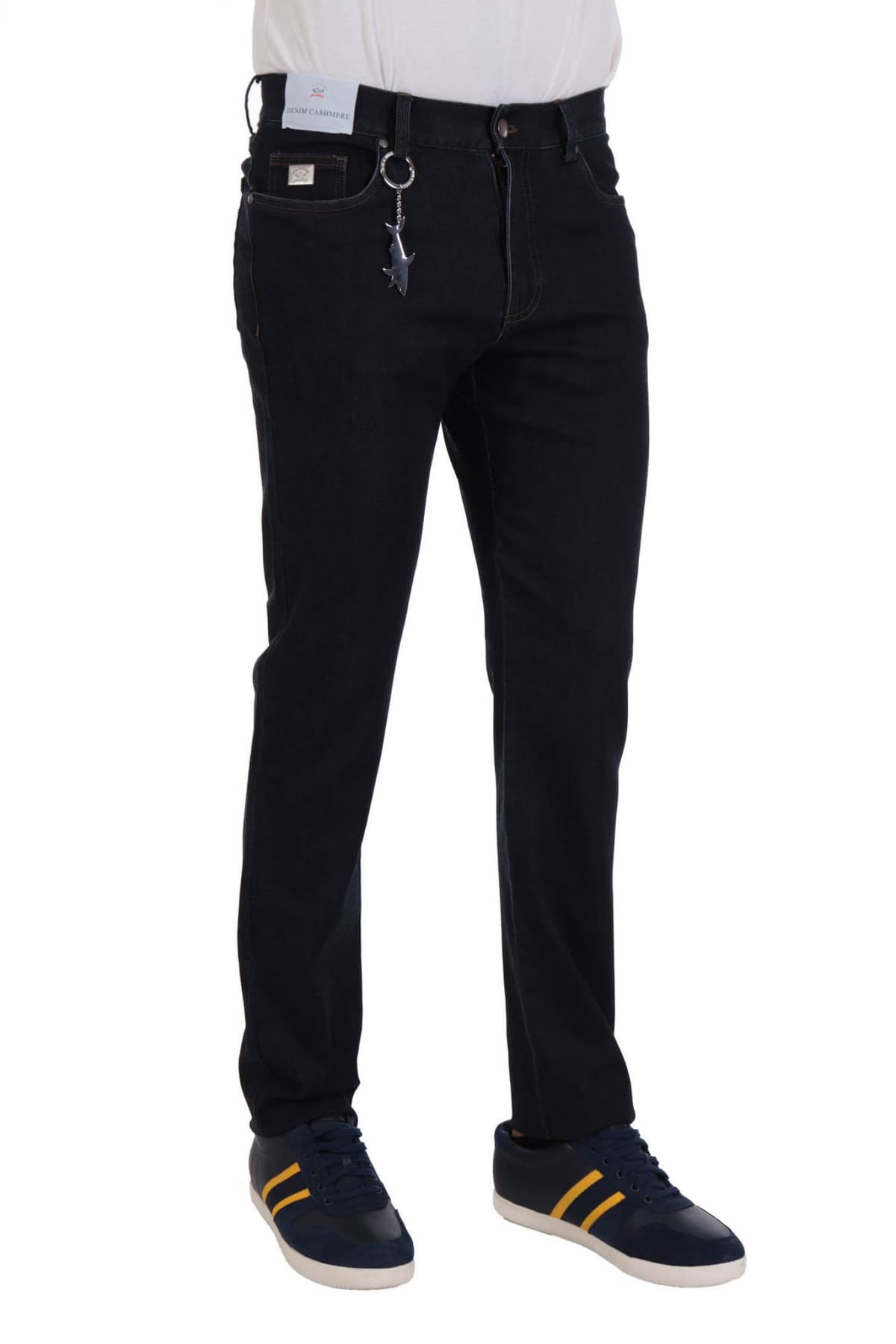 PAUL&SHARK ΠΑΝΤΕΛΟΝΙ JEANS DENIM CASHMERE ΜΠΛΕ