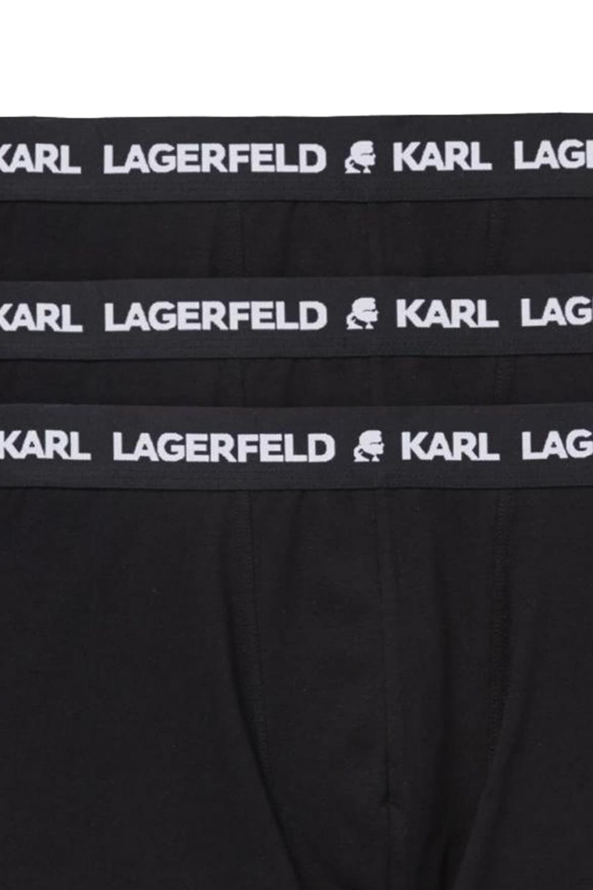 KARL LAGERFELD ΕΣΩΡΟΥΧΑ 3PACK TRUNKS ΜΑΥΡΟ