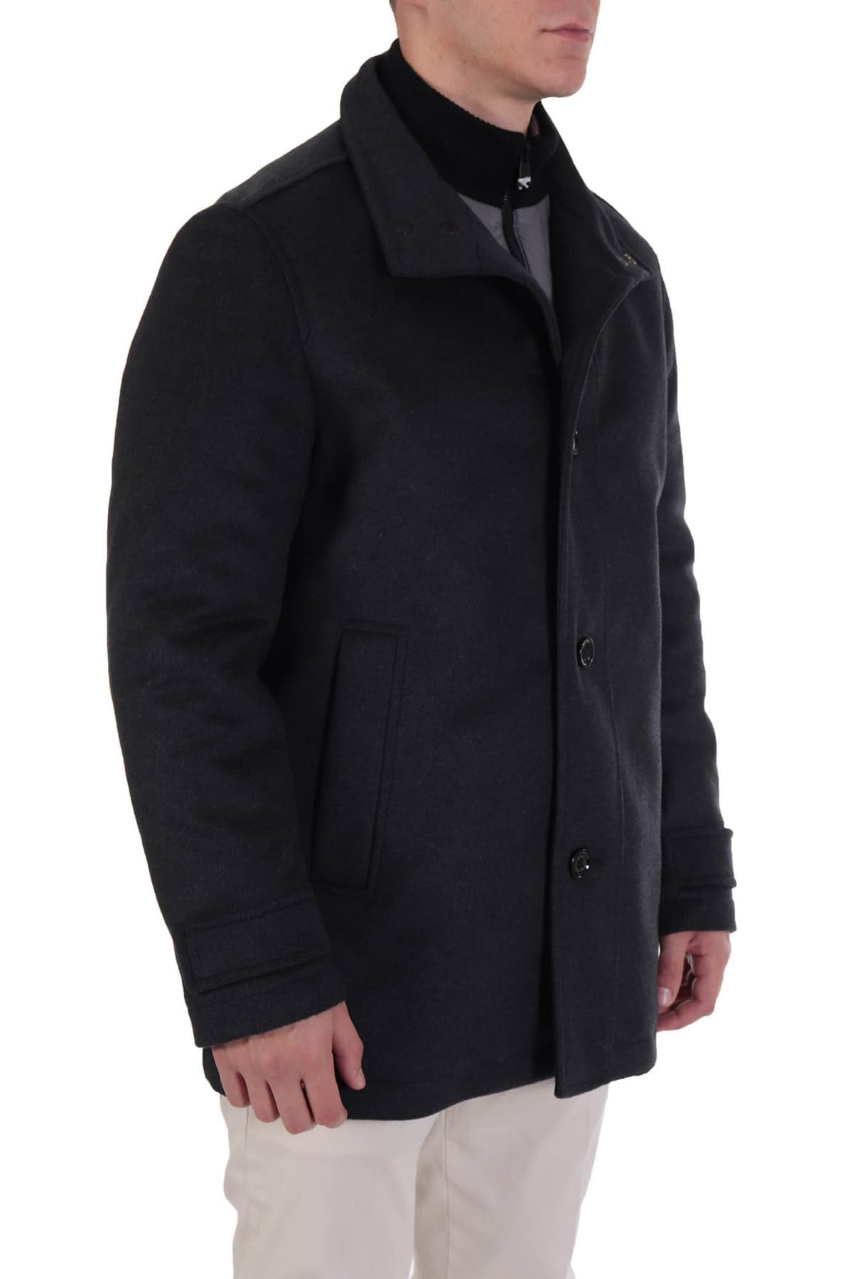 BOSS ΗΜΙΠΑΛΤΟ ΘΩΡΑΚΑΣ COXTAN11 ΓΚΡΙ