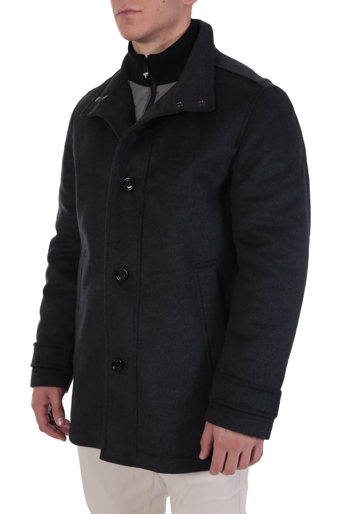 BOSS ΗΜΙΠΑΛΤΟ ΘΩΡΑΚΑΣ COXTAN11 ΓΚΡΙ