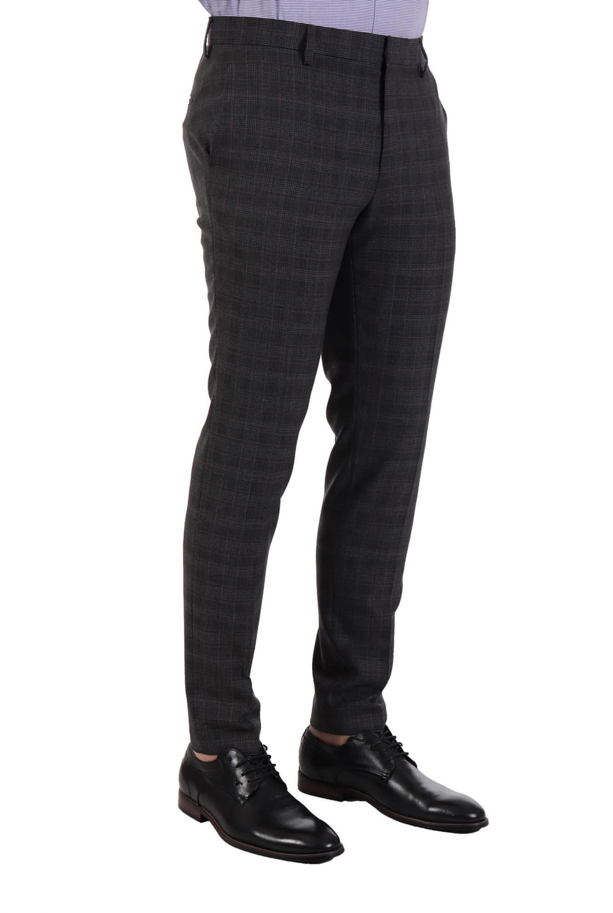 HUGO ΠΑΝΤΕΛΟΝΙ ΚΟΣΤΟΥΜΙΟΥ ΚΑΡΩ SLIM FIT GETLIN212 ΓΚΡΙ