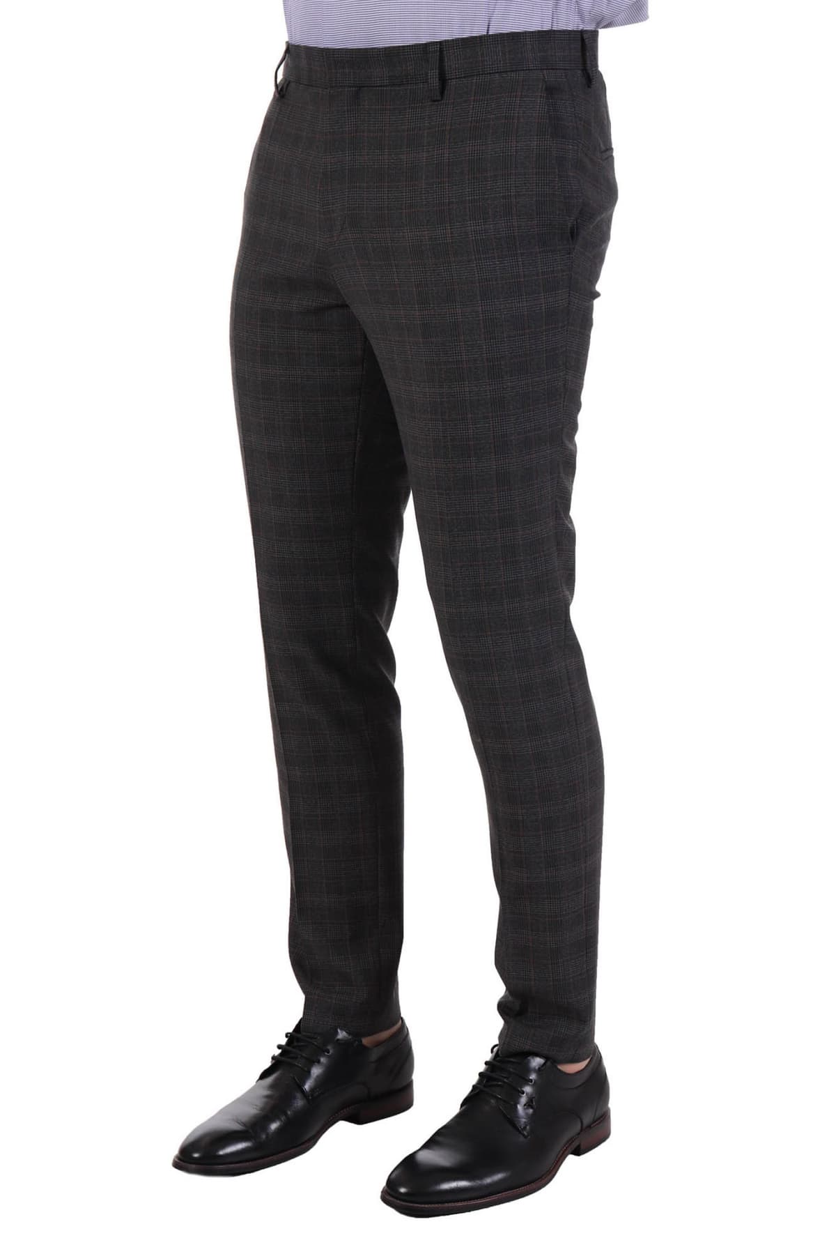 HUGO ΠΑΝΤΕΛΟΝΙ ΚΟΣΤΟΥΜΙΟΥ ΚΑΡΩ SLIM FIT GETLIN212 ΓΚΡΙ