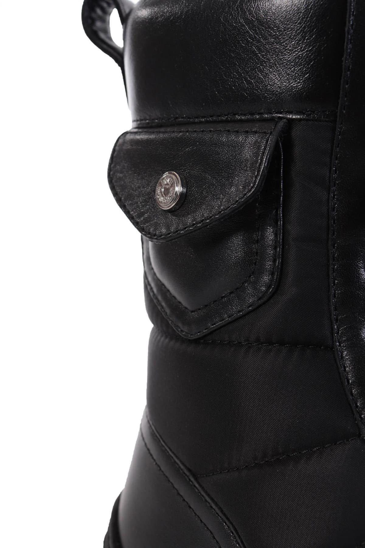 LOVE MOSCHINO ΠΑΠΟΥΤΣΙΑ SNEAKERD.TREK45 VIT ΜΑΥΡΟ