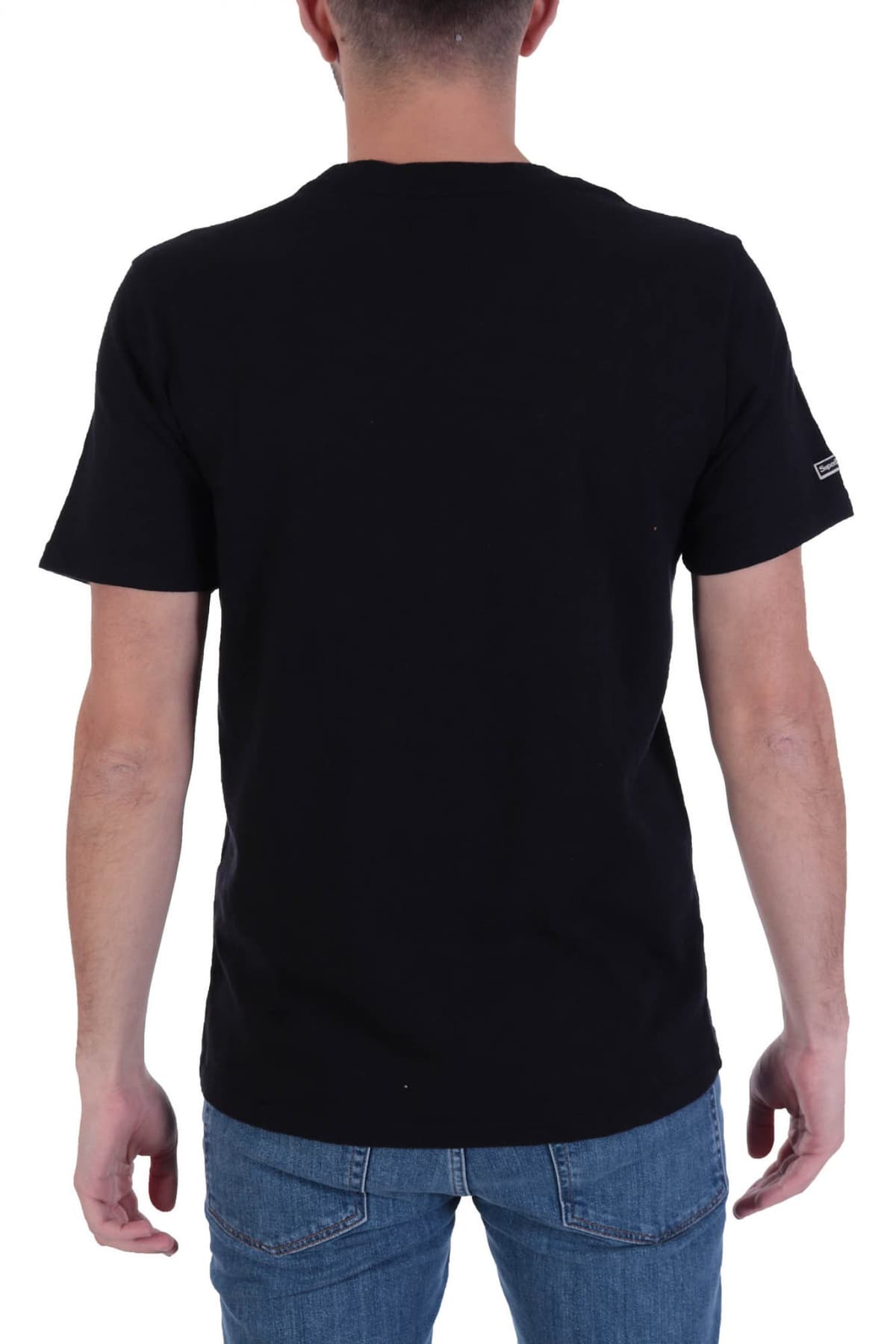 SUPERDRY T-SHIRT BLACK OUT TEE ΜΑΥΡΟ