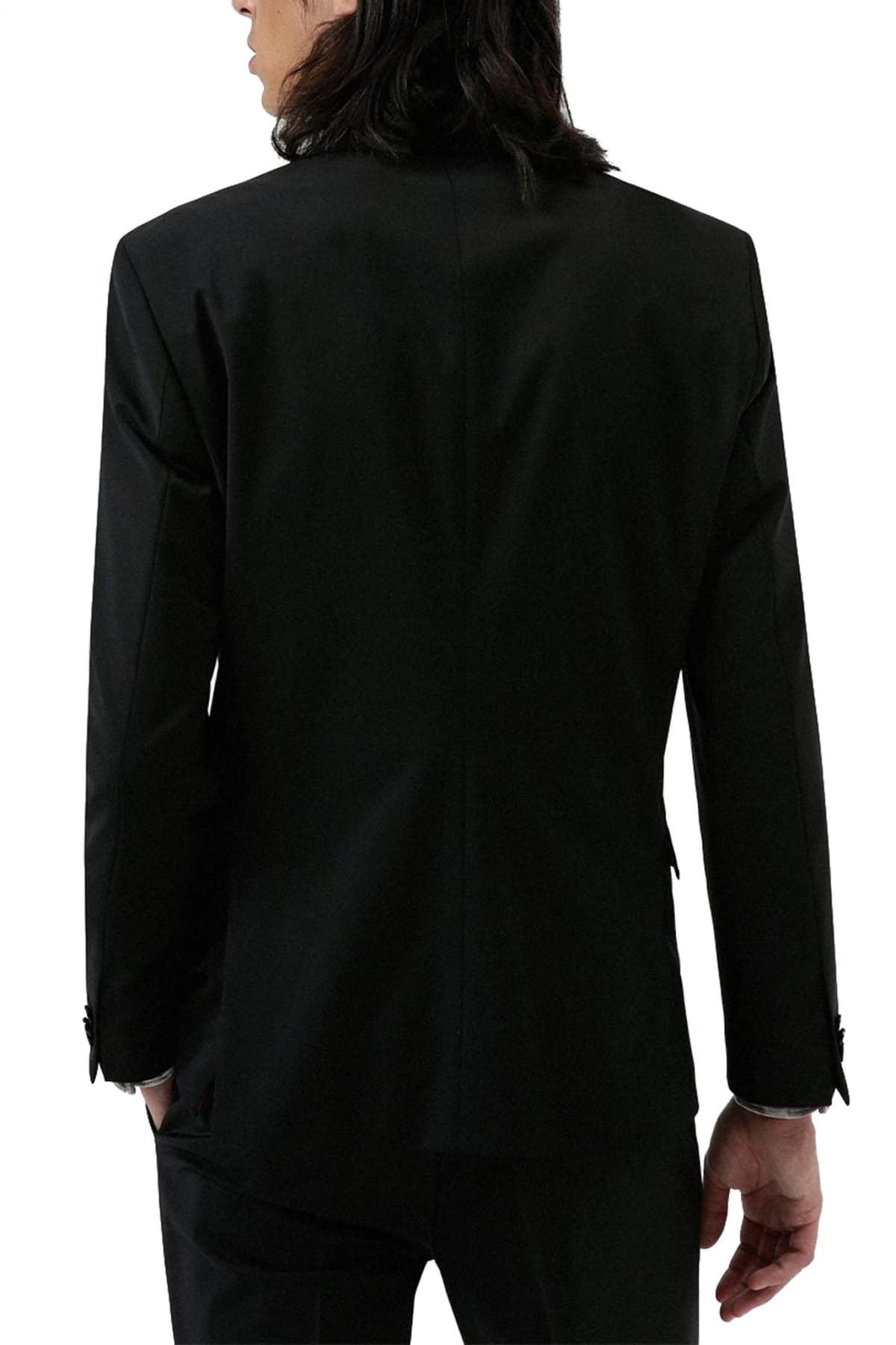 HUGO PERFORMANCE ΚΟΣΤΟΥΜΙ EXTRA SLIM FIT SUPER FLEX ART/HESTEN212X ΜΑΥΡΟ