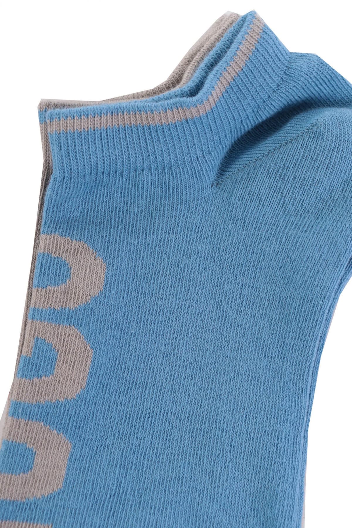 HUGO ΚΑΛΤΣΕΣ 2PACK 2P AS LOGO COL CC ΓΚΡΙ-ΣΙΕΛ