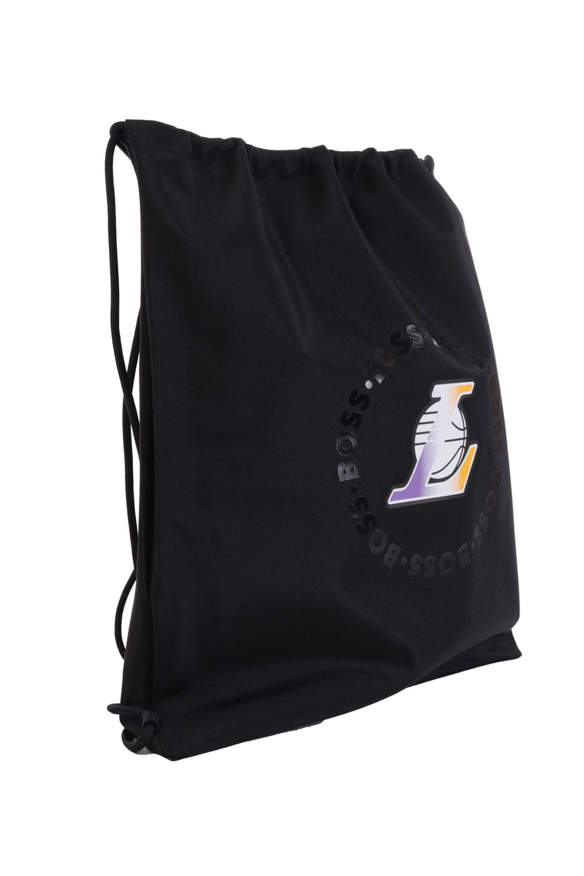 BOSS ΤΣΑΝΤΑ DRAWSTRING LAKERS ΜΑΥΡΟ