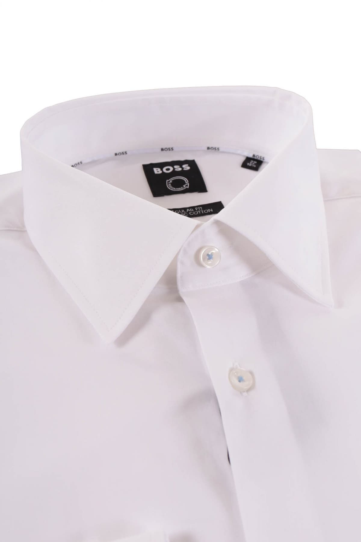 Men's Shirts Boss White
