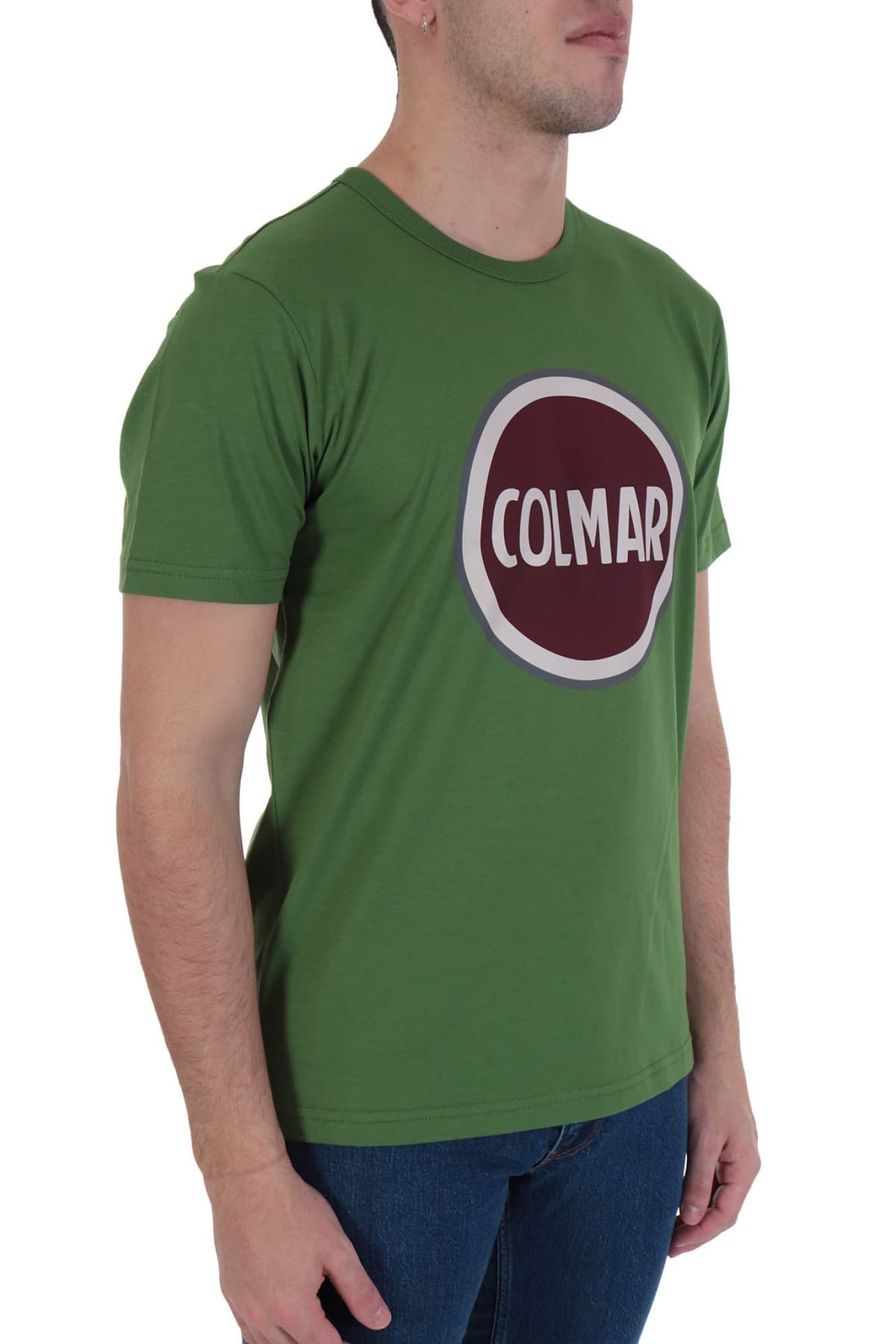 COLMAR T-SHIRT FRIDA REGULAR FIT BIG LOGO ΠΡΑΣΙΝΟ