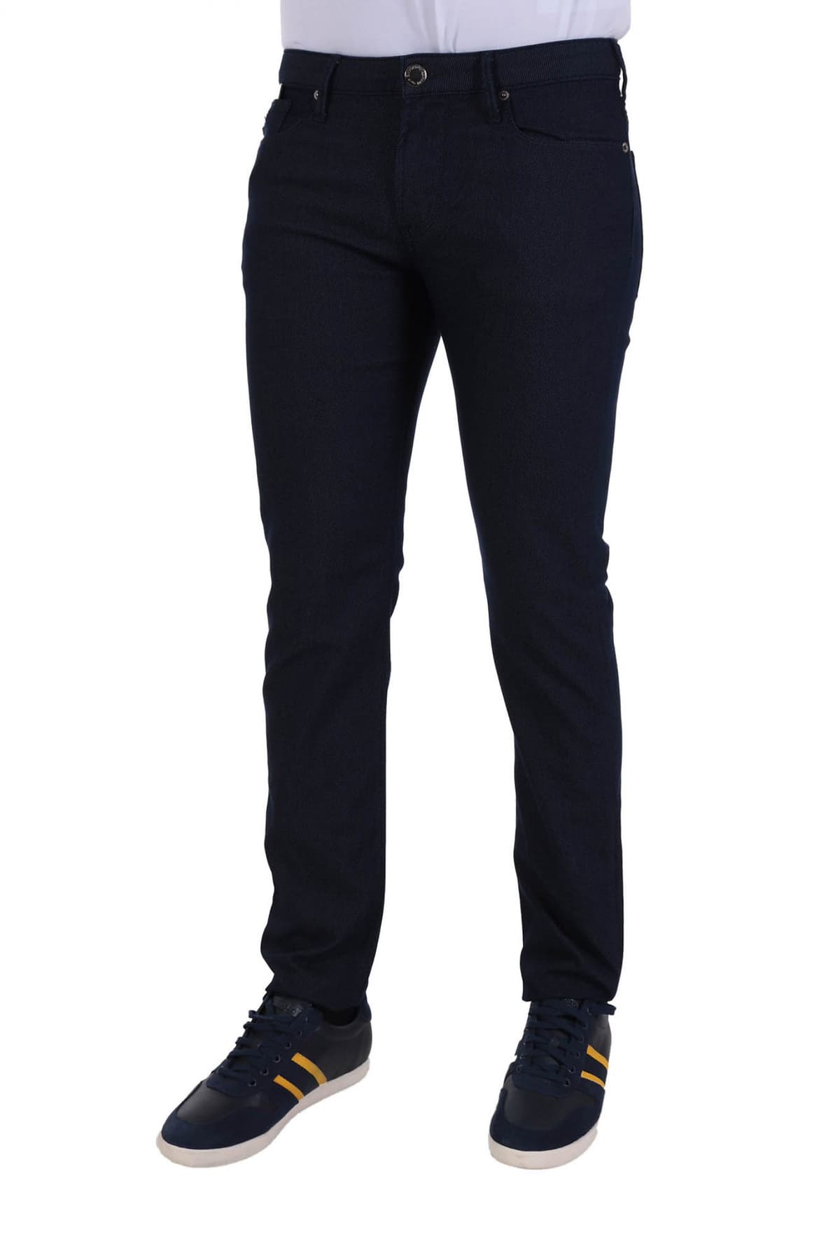 EMPORIO ARMANI ΠΑΝΤΕΛΟΝΙ 5ΤΣΕΠΟ ΜΙΚΡΟΣΧΕΔΙΟ J06 SLIM FIT ΜΠΛΕ