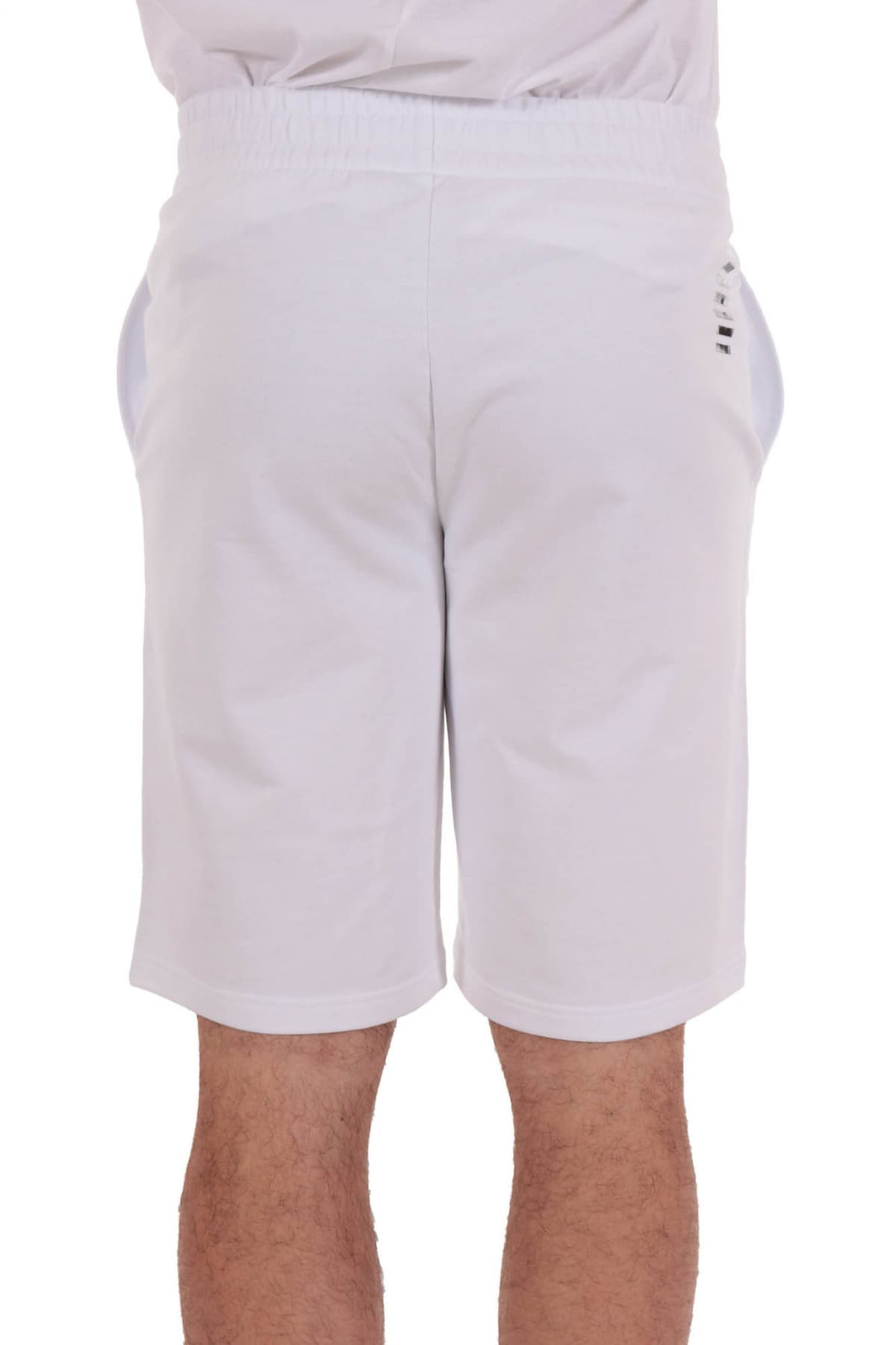 ARMANI 7 ΒΕΡΜΟΥΔΑ LOGO ΛΕΥΚΟ