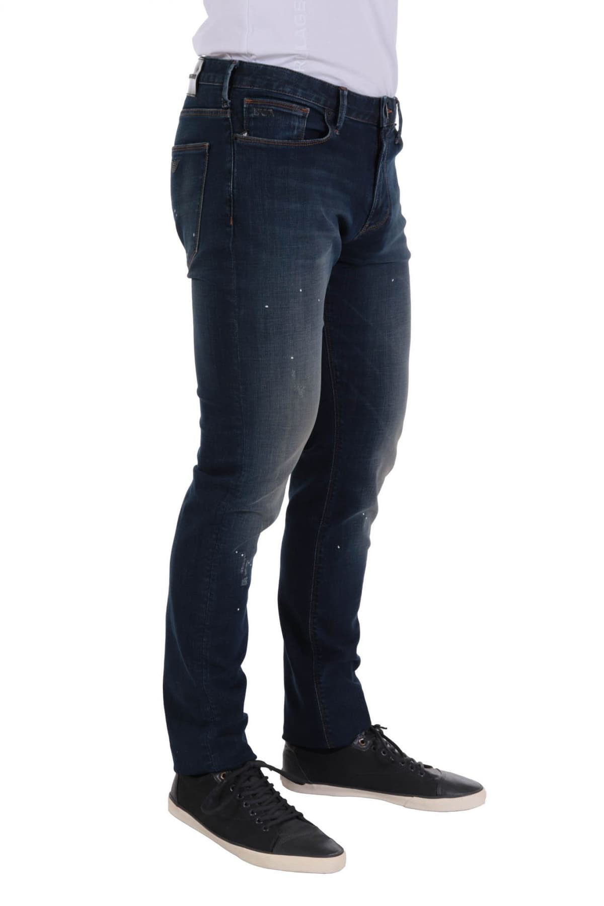 EMPORIO ARMANI ΠΑΝΤΕΛΟΝΙ JEANS J06 ΦΘΟΡΕΣ SLIM FIT ΜΠΛΕ