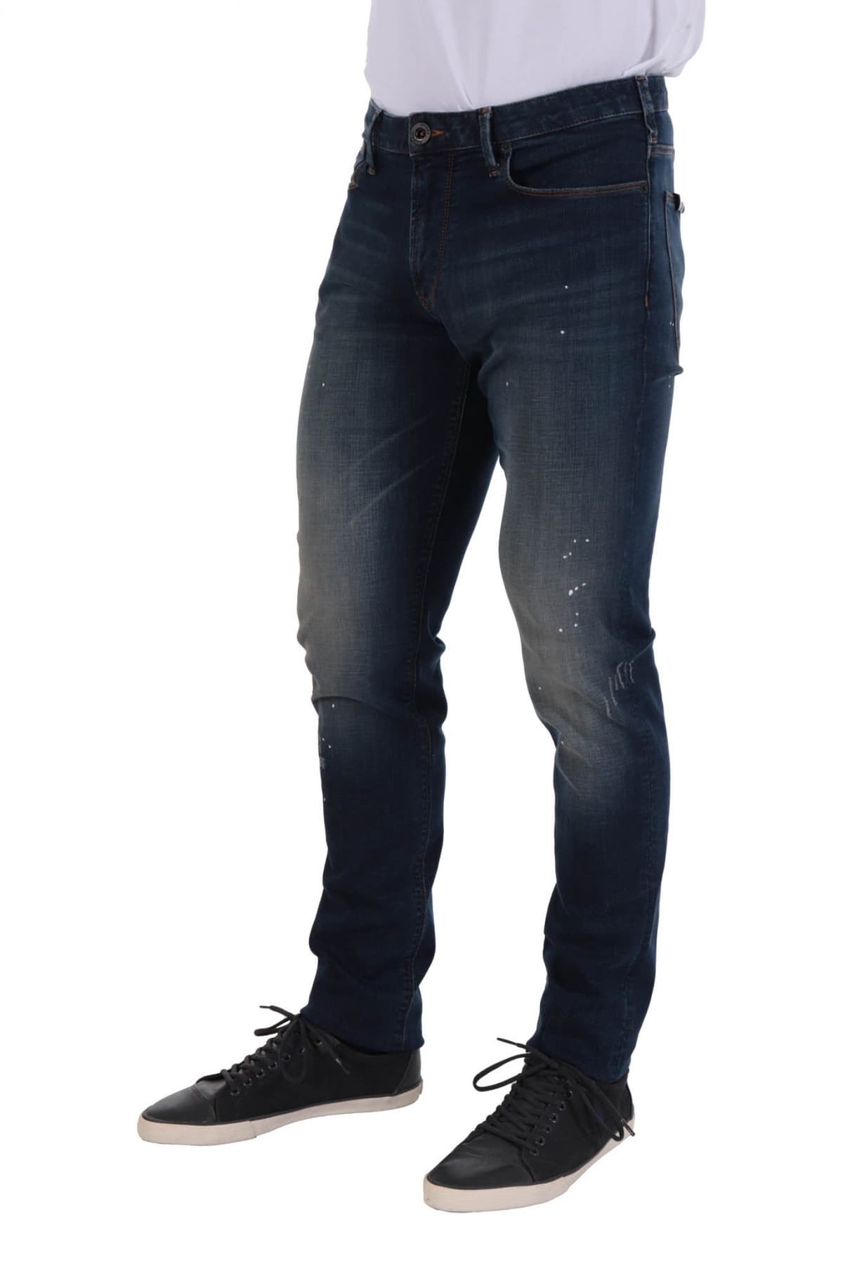 EMPORIO ARMANI ΠΑΝΤΕΛΟΝΙ JEANS J06 ΦΘΟΡΕΣ SLIM FIT ΜΠΛΕ