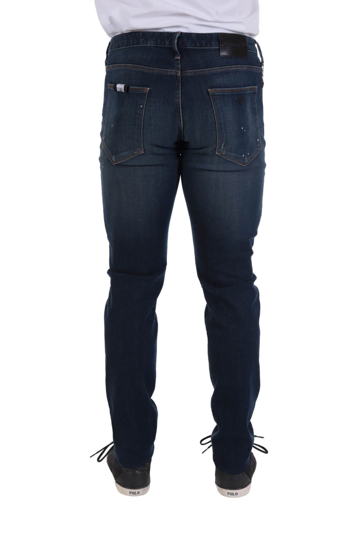 EMPORIO ARMANI ΠΑΝΤΕΛΟΝΙ JEANS J06 ΦΘΟΡΕΣ SLIM FIT ΜΠΛΕ