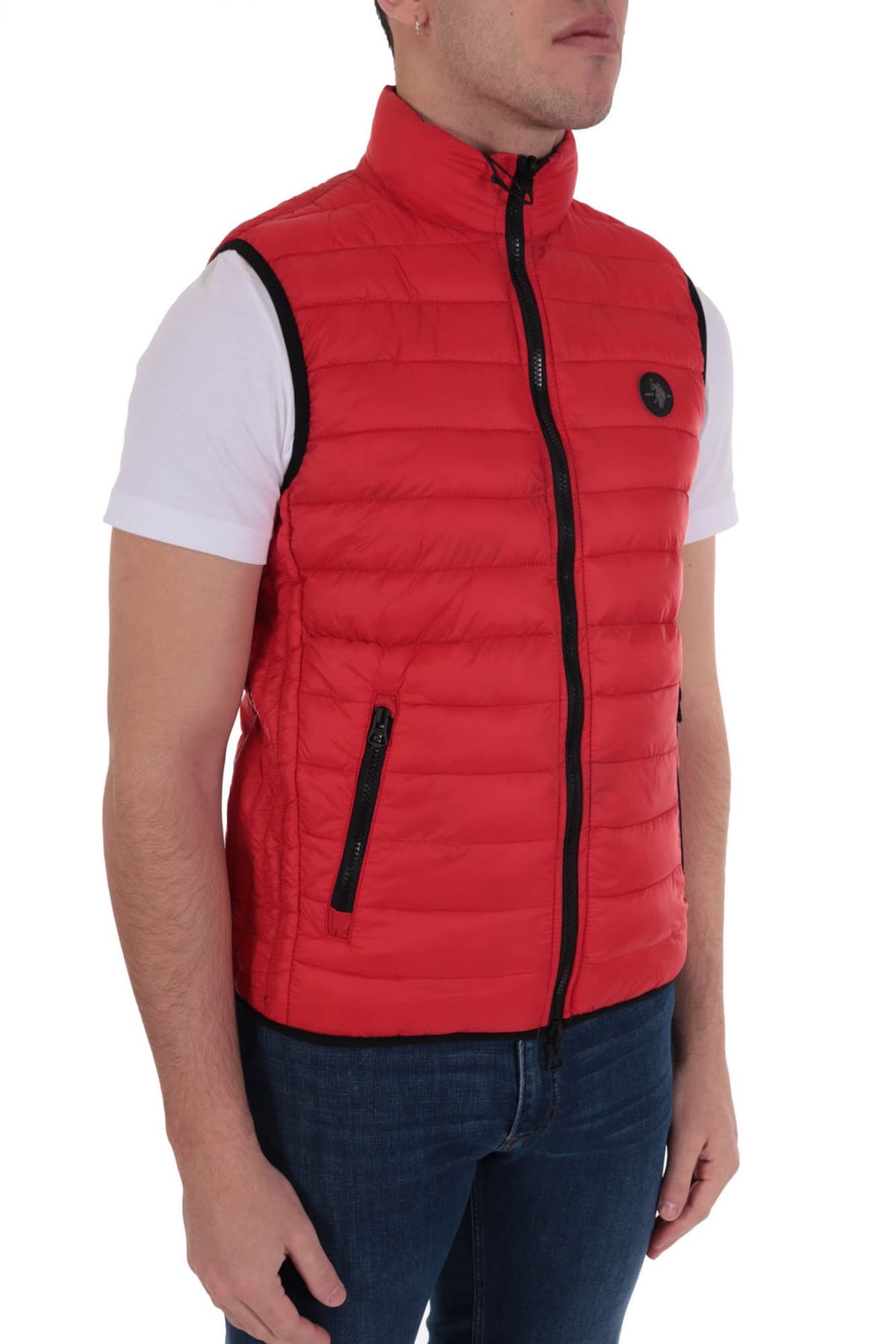 U.S. POLO ASSN ΜΠΟΥΦΑΝ ΑΜΑΝΙΚΟ REVERSIBLE CODY ΚΟΚΚΙΝΟ-ΜΠΛΕ