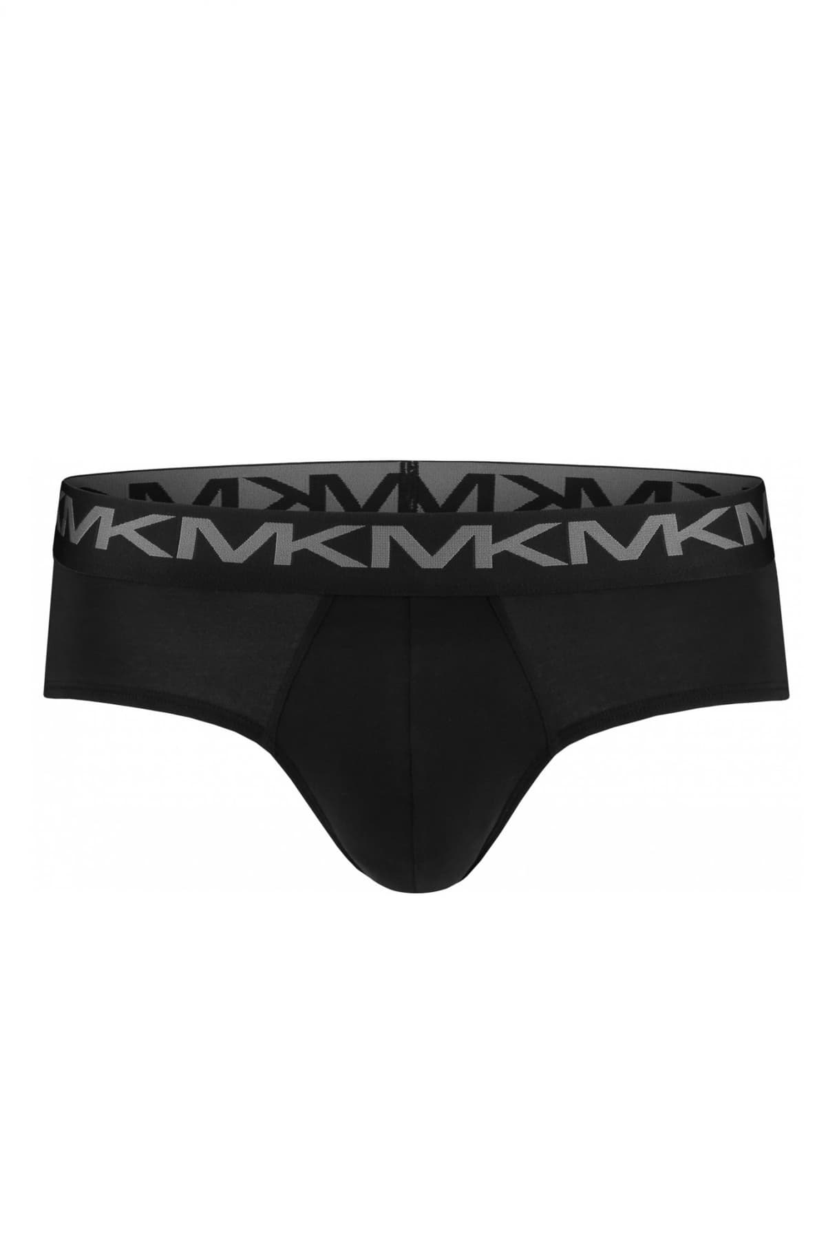 MICHAEL KORS ΕΣΩΡΟΥΧΑ 3PACK BRIEFS STRETCH ΜΑΥΡΟ