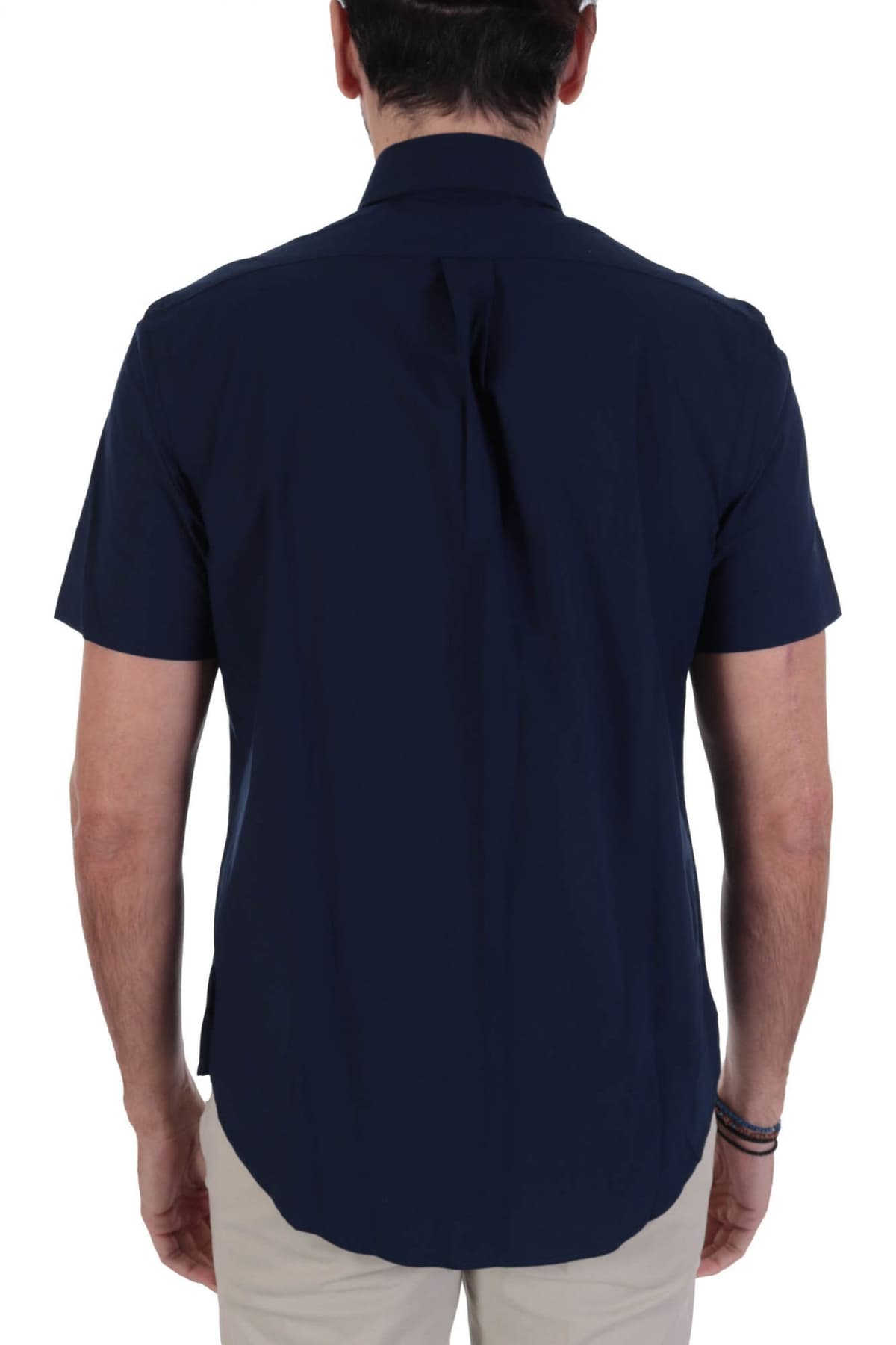 RALPH LAUREN ΠΟΥΚΑΜΙΣΟ BUTTON DOWN CUSTOM FIT ΜΠΛΕ