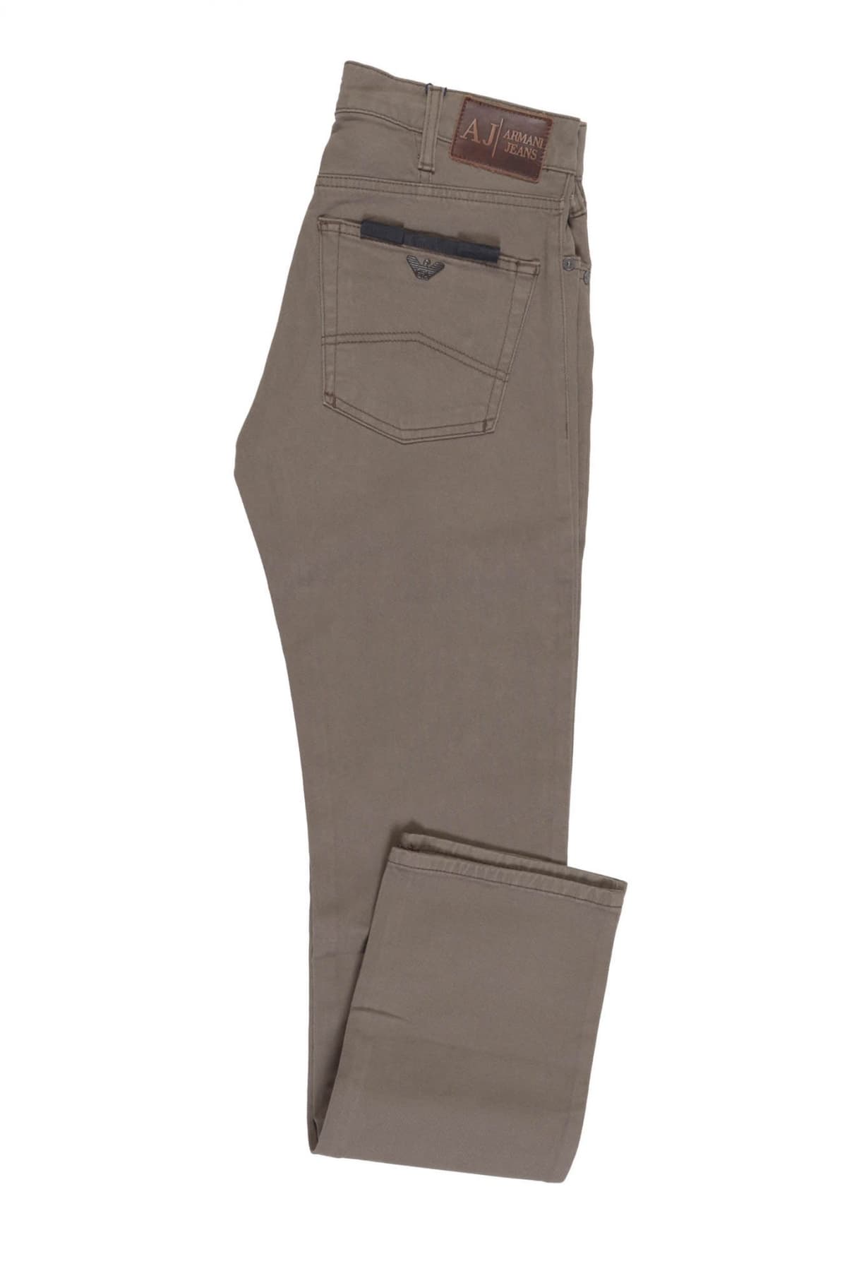 ARMANI JEANS ΠΑΝΤΕΛΟΝΙ JEANS J31 CLASSIC WAIST REGULAR STREIGHT LEG ΜΠΕΖ-ΓΚΡΙ