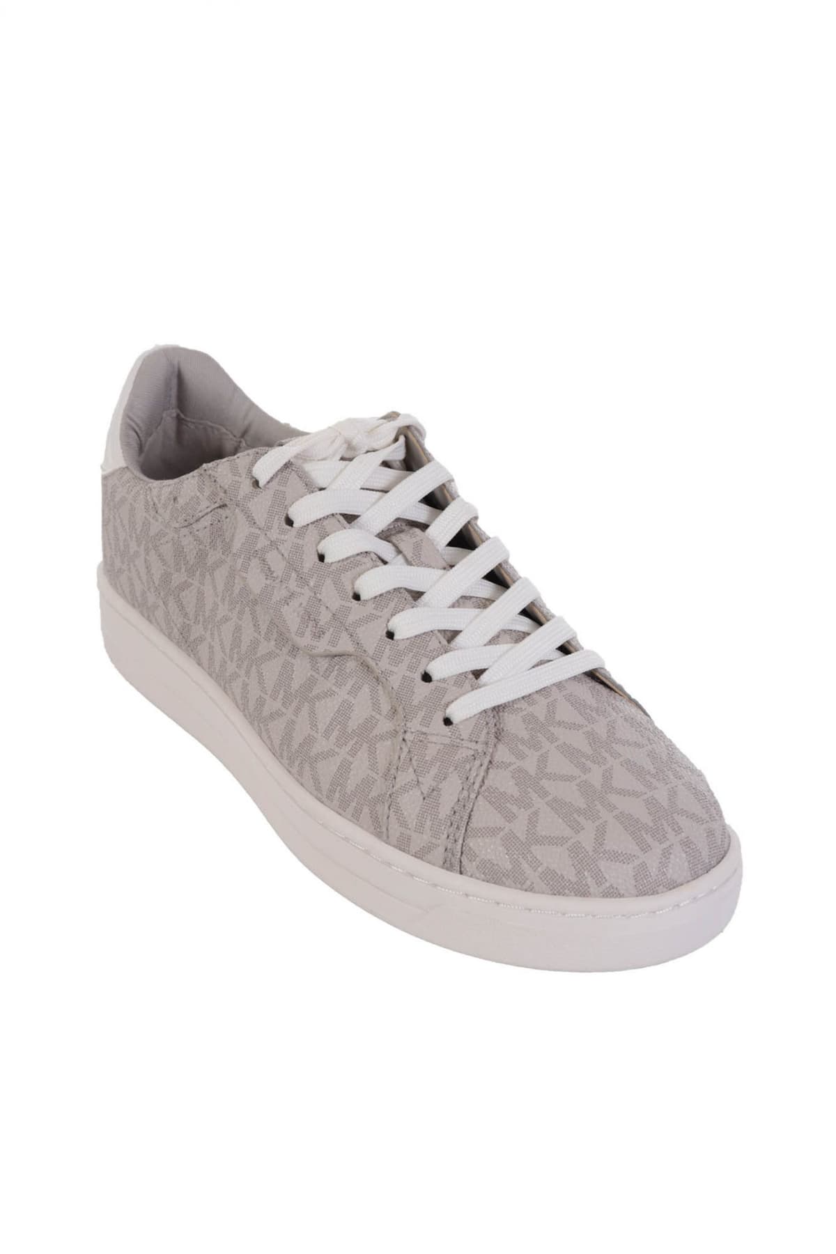 MICHAEL KORS ΠΑΠΟΥΤΣΙΑ SNEAKERS KEATING LACE UP ΓΚΡΙ