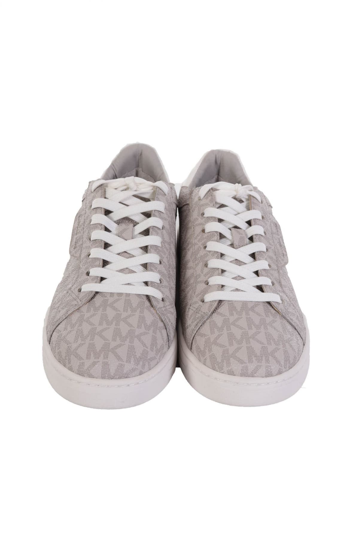 MICHAEL KORS ΠΑΠΟΥΤΣΙΑ SNEAKERS KEATING LACE UP ΓΚΡΙ